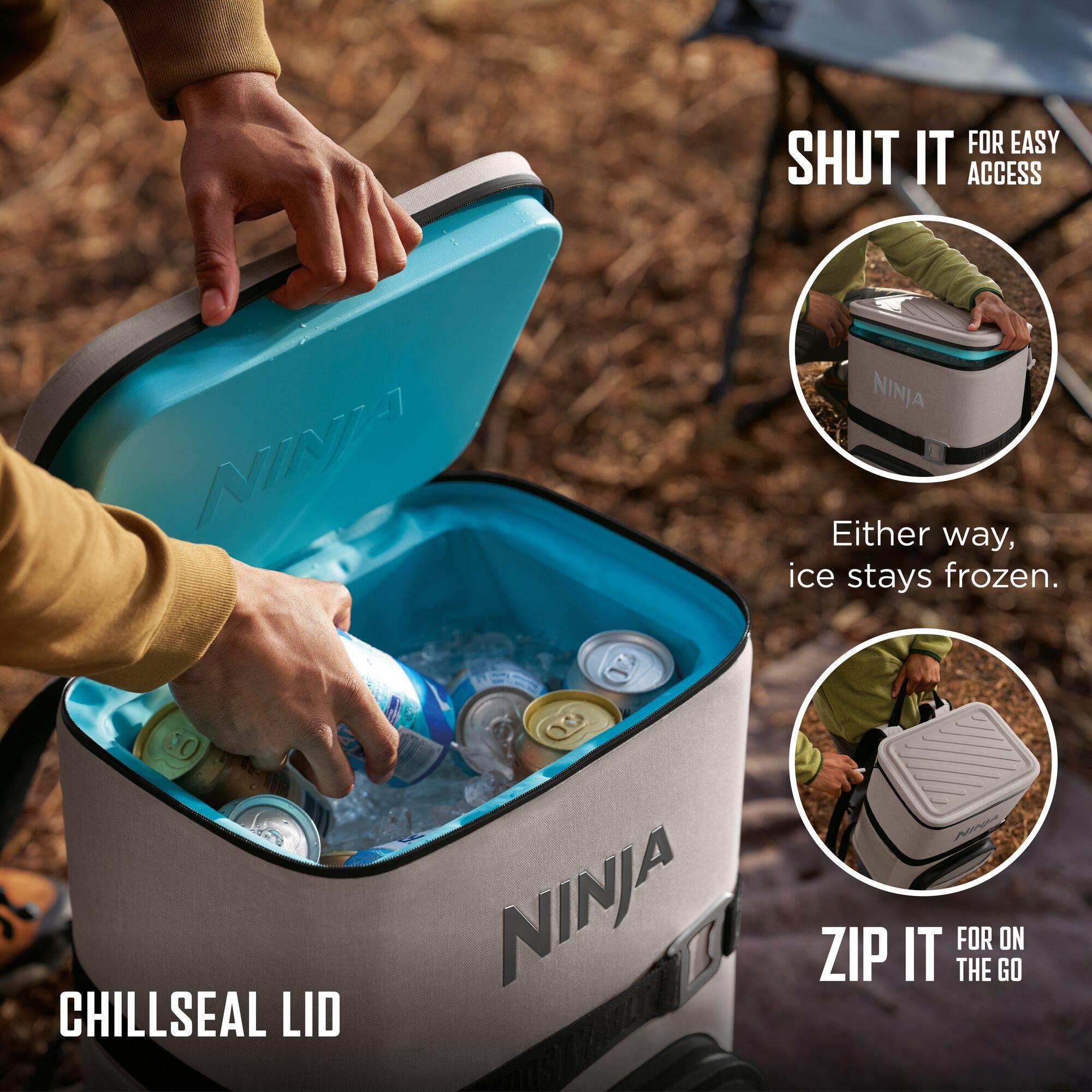 Cream - Ninja - FrostVault Go 23 litre Backpack Soft Cooler - 5