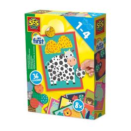SES Creative My first - Animal print stickers