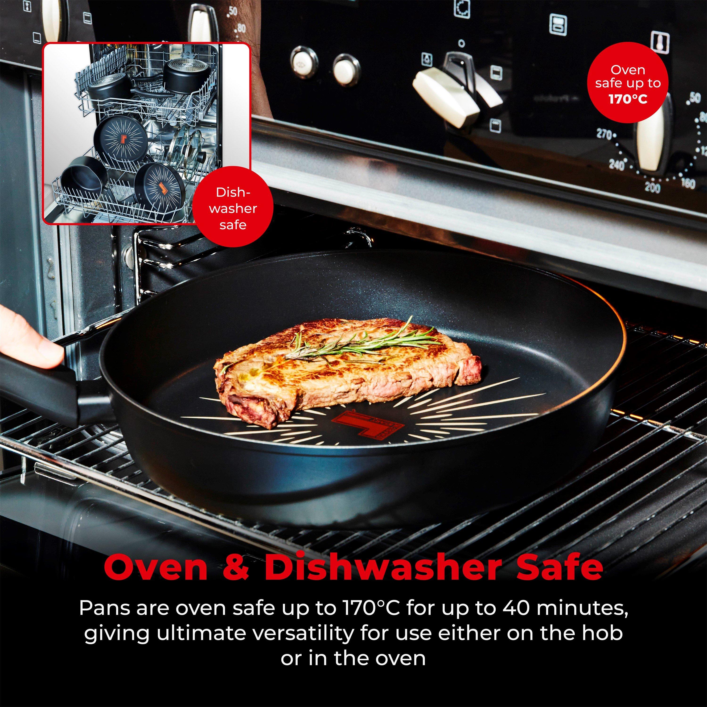 Black - Tower - Smart Start Forged 5pc Cookware Set - 9