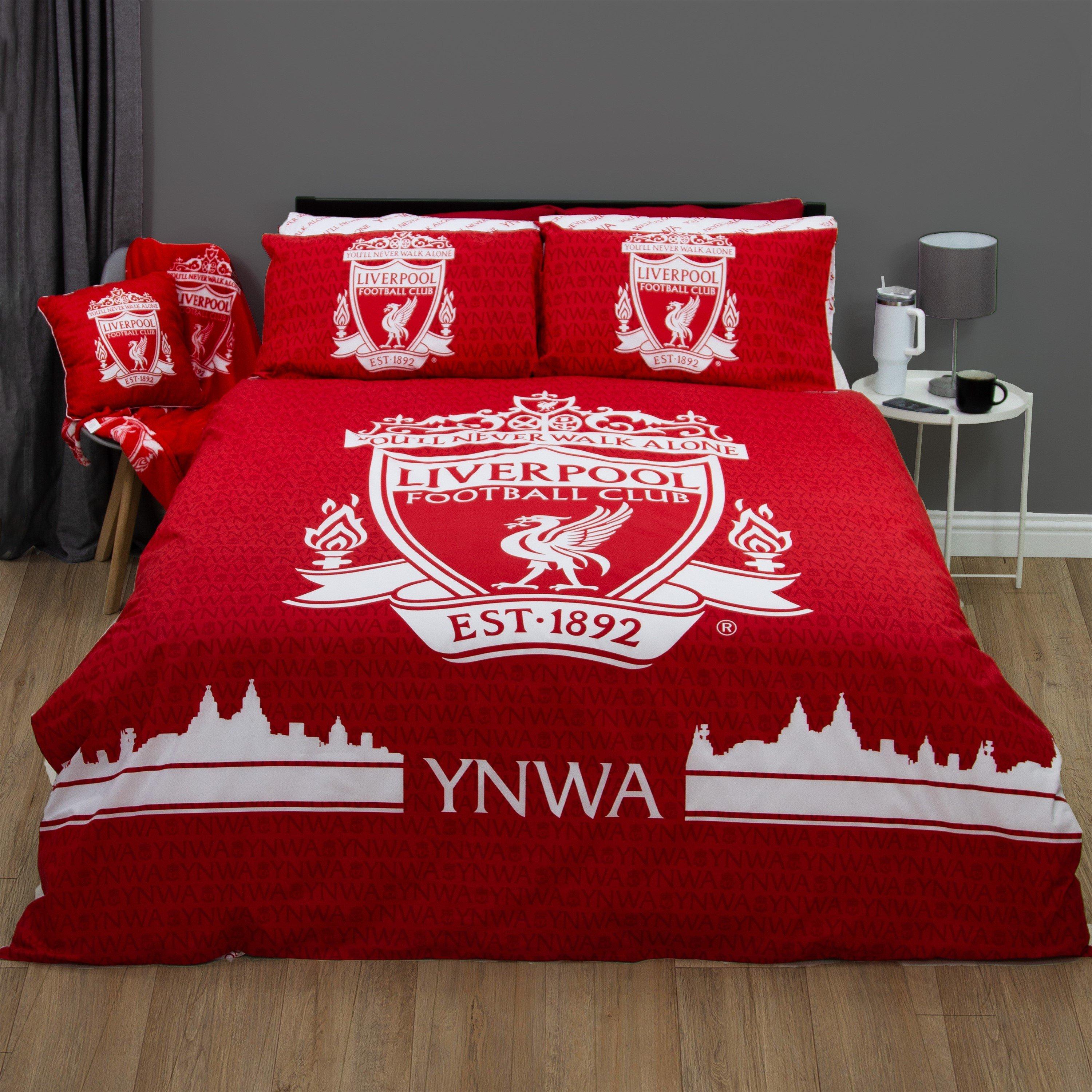 Liverpool Fc  Kids Double Panel Duvet -  - Double
