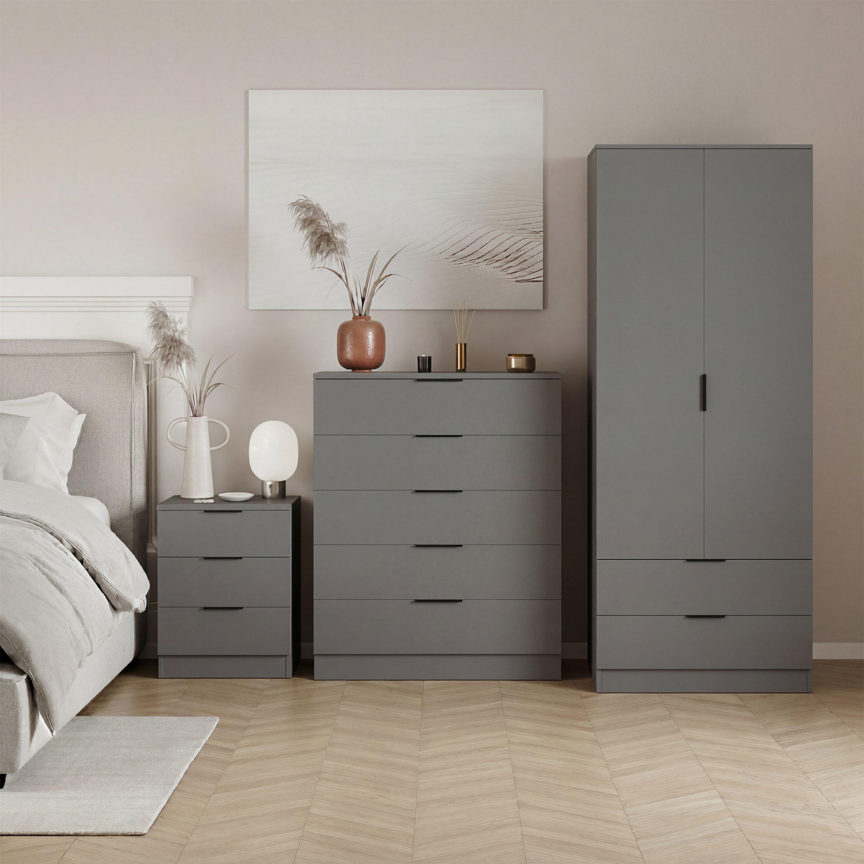 Vida Designs Trega 3 Piece Bedroom Set 6