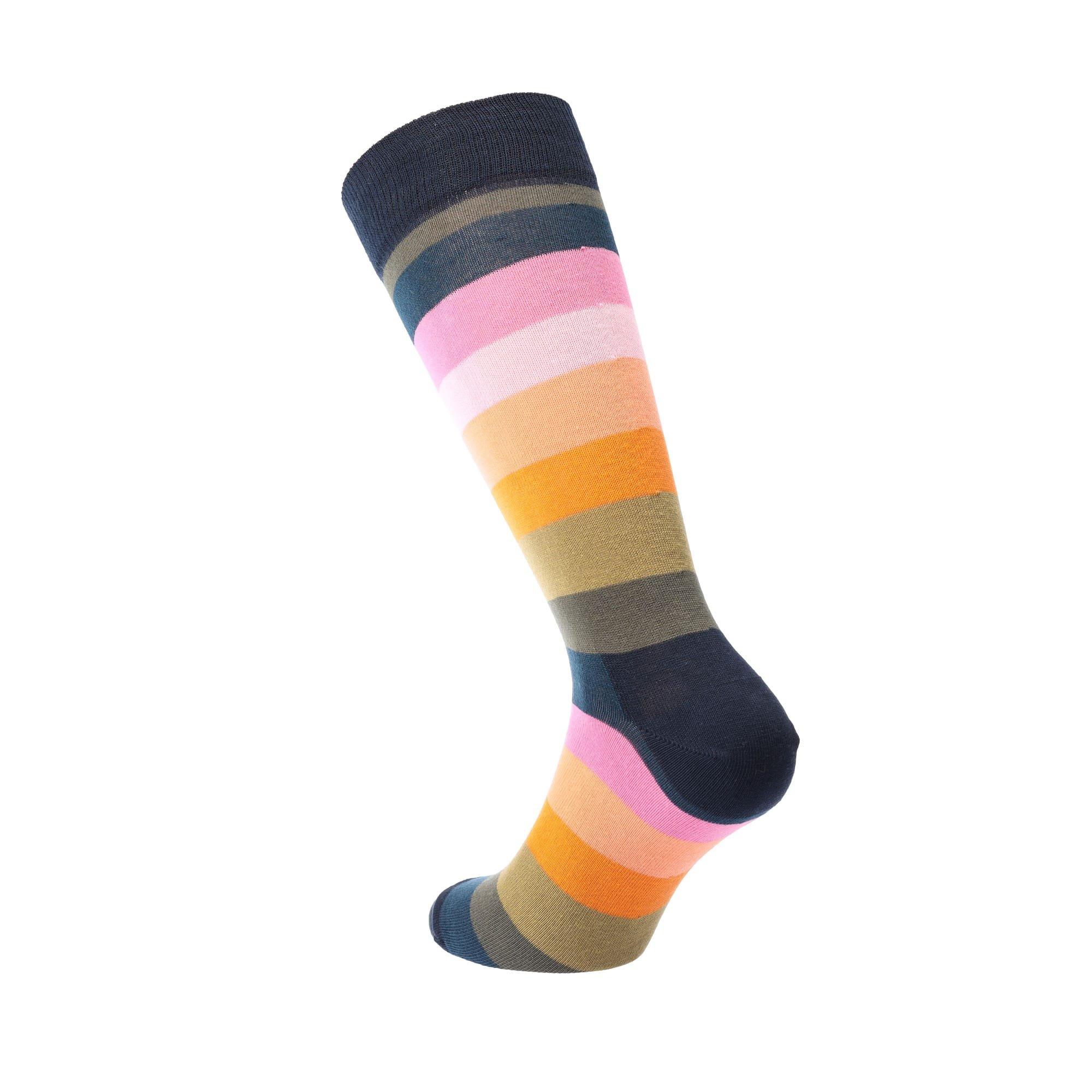 Green - Happy Socks - Stripe Socks - 2
