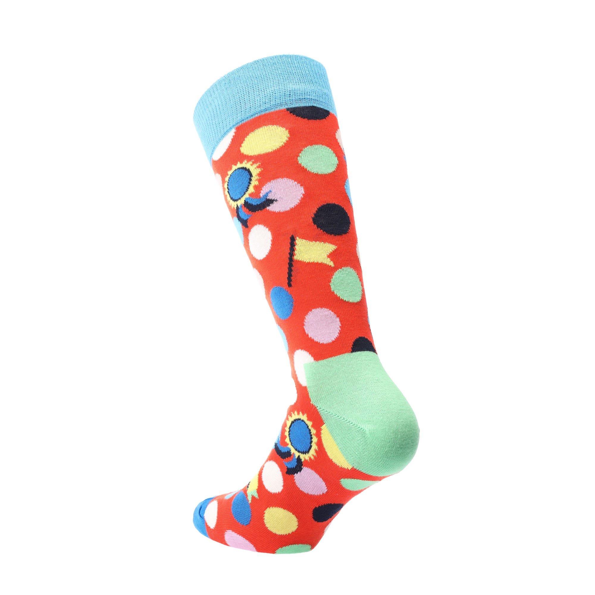 Orange - Happy Socks - Winner Dot Socks - 2