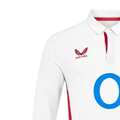White/Red - Castore - England Long Sleeve Home Shirt 2025 Adults - 3
