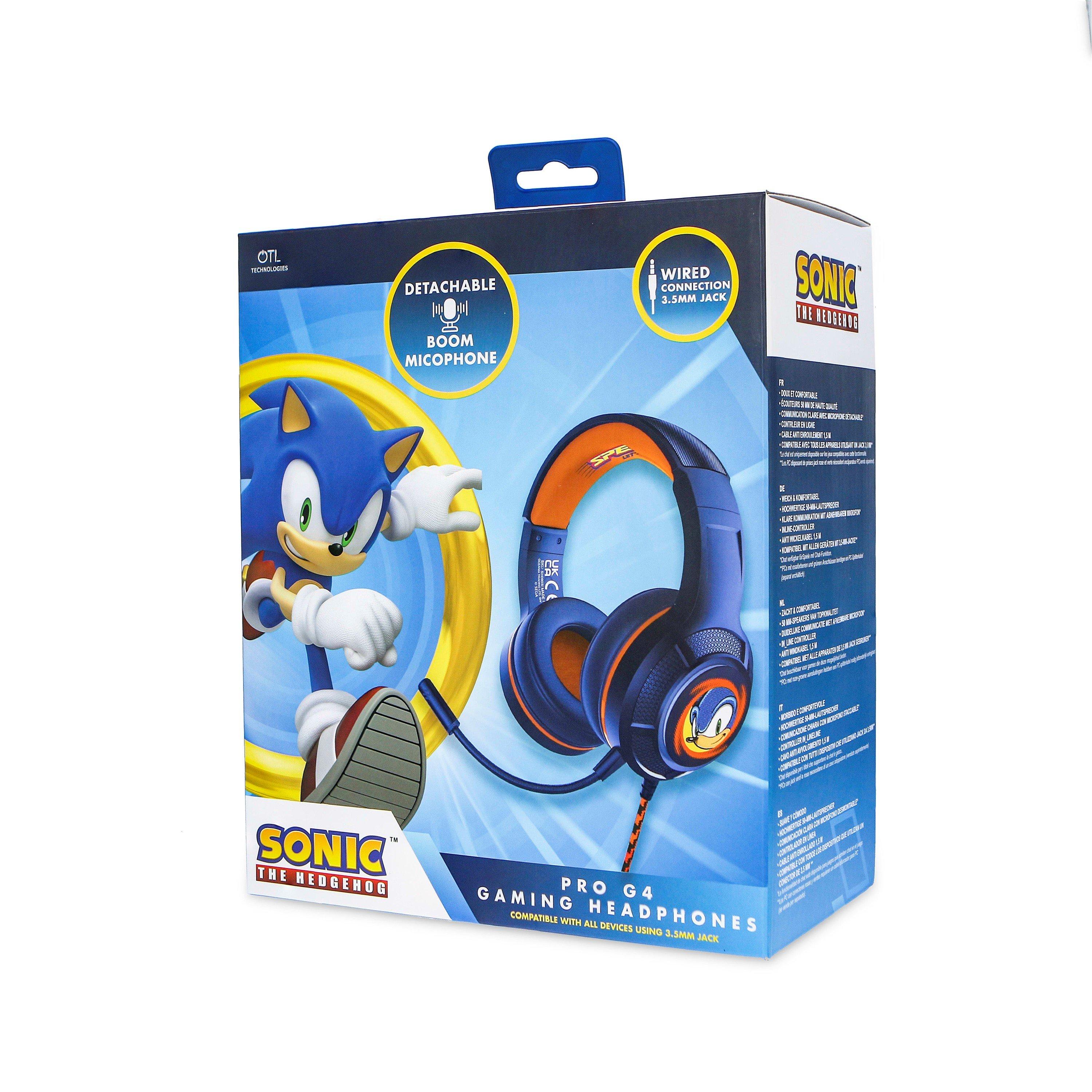 Multi Format An - Sonic the Hedgehog - OTL PRO G4 Sonic the Hedgehog Gaming Headphones - 9