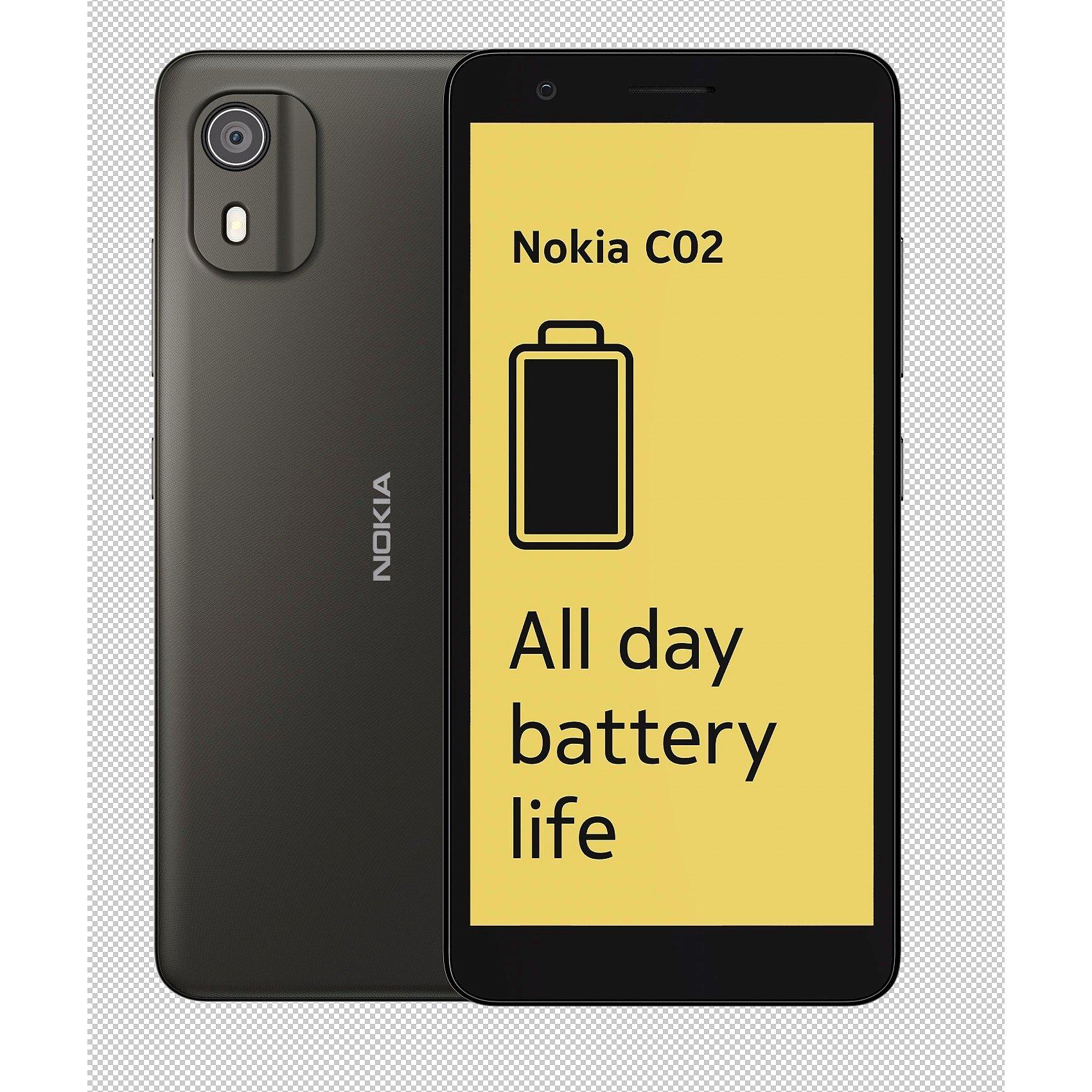 Kulsort - Nokia - C02 32Gb Dual Sim Charcoal - 2