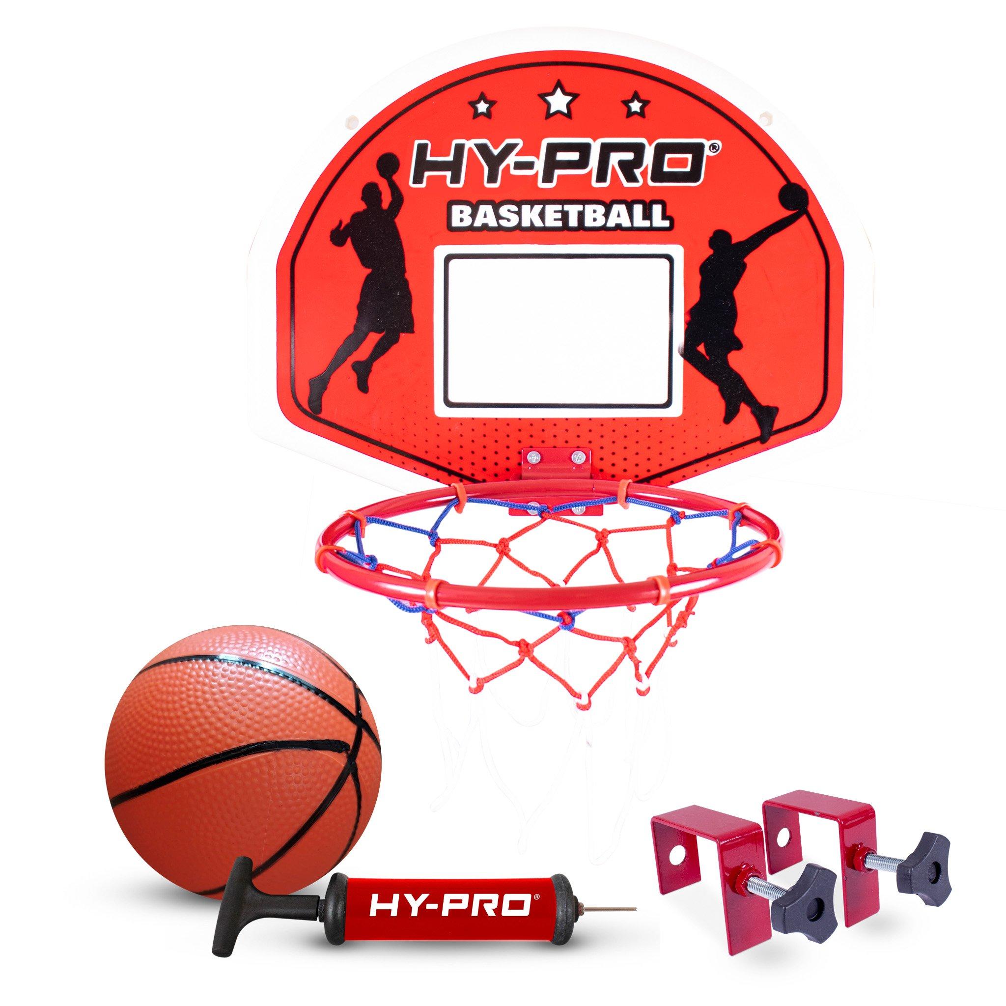 Multi - Hy-Pro - Hy-Pro Over The Door Basketball Hoop Set - 1