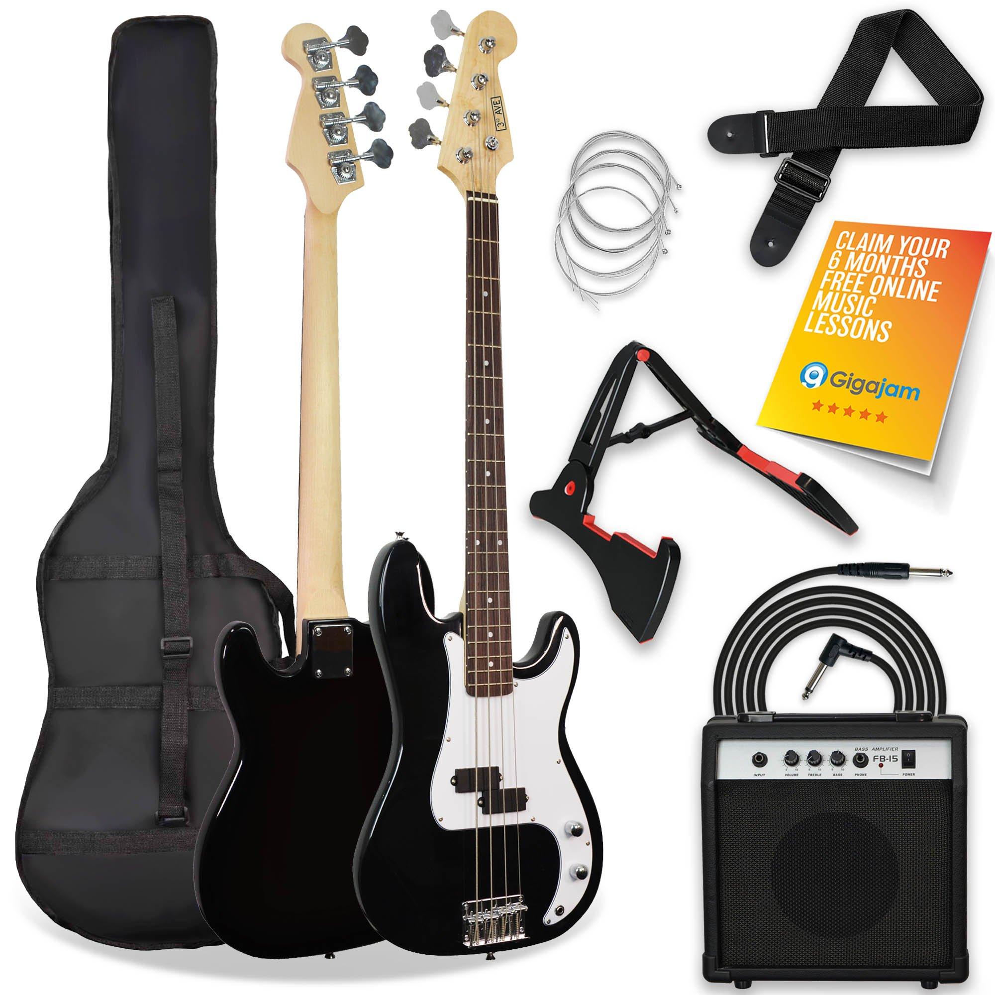 Electric Bass Guitar Pack