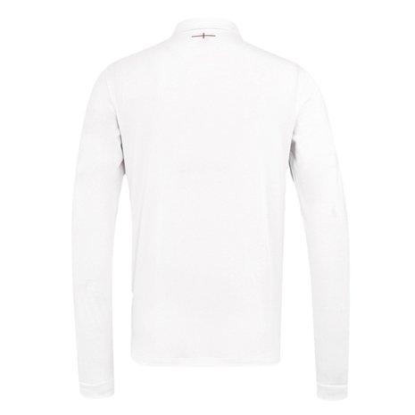 Blanco/Rojo - Castore - England Rugby Home Classic Long Sleeve Shirt 2025 Juniors - 2