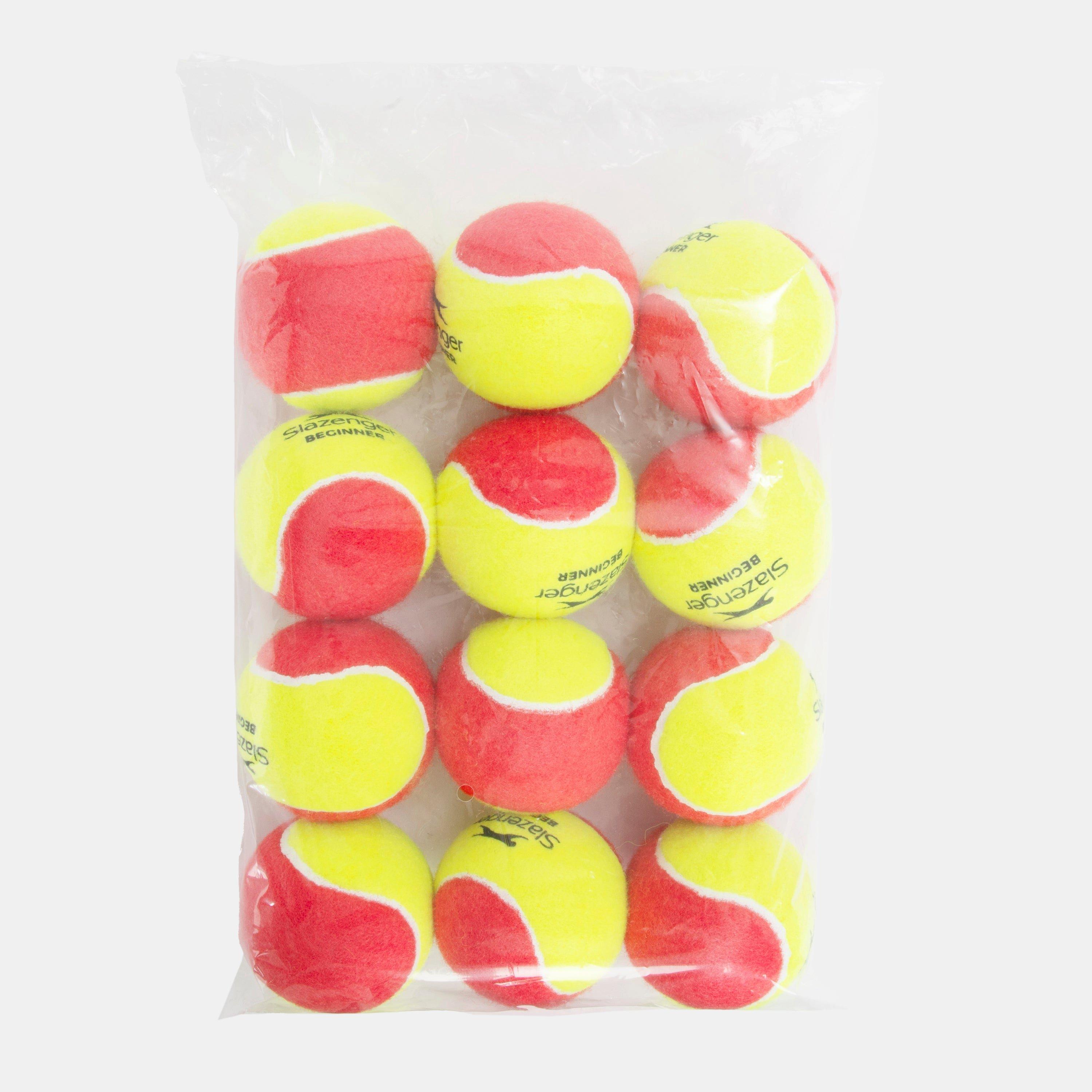 Neutral - Slazenger - Slazenger Beginner Red Tennis Balls (12 Balls) - 3
