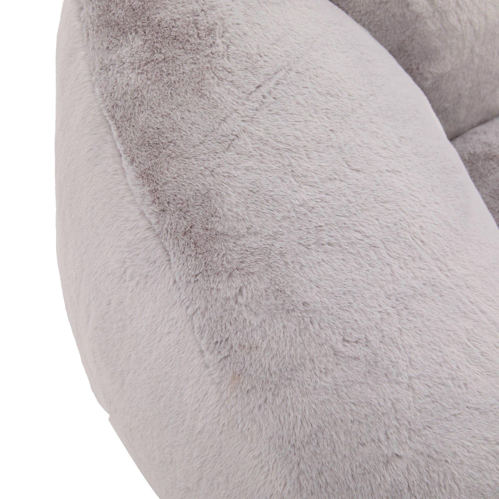 Light Grey - Urban Meuble - Bean Bag Chair Memory Foam - 14