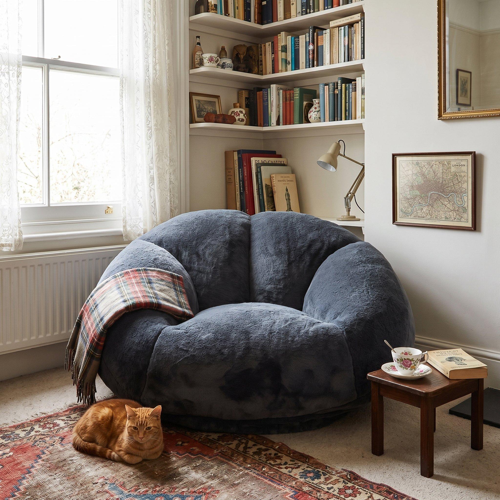 Urban Meuble Bean Bag Chair Memory Foam