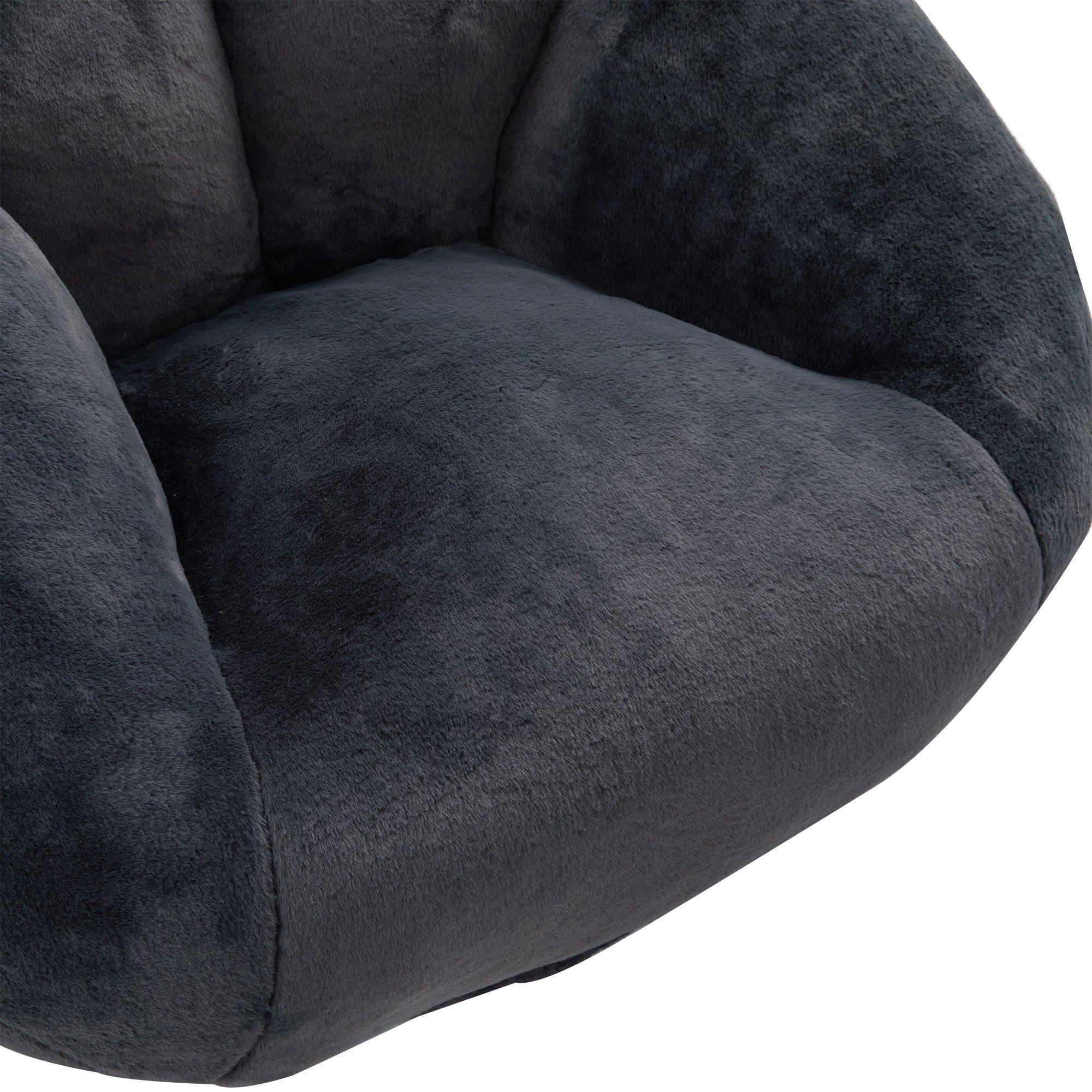 Carbon Black - Urban Meuble - Bean Bag Chair Memory Foam - 14