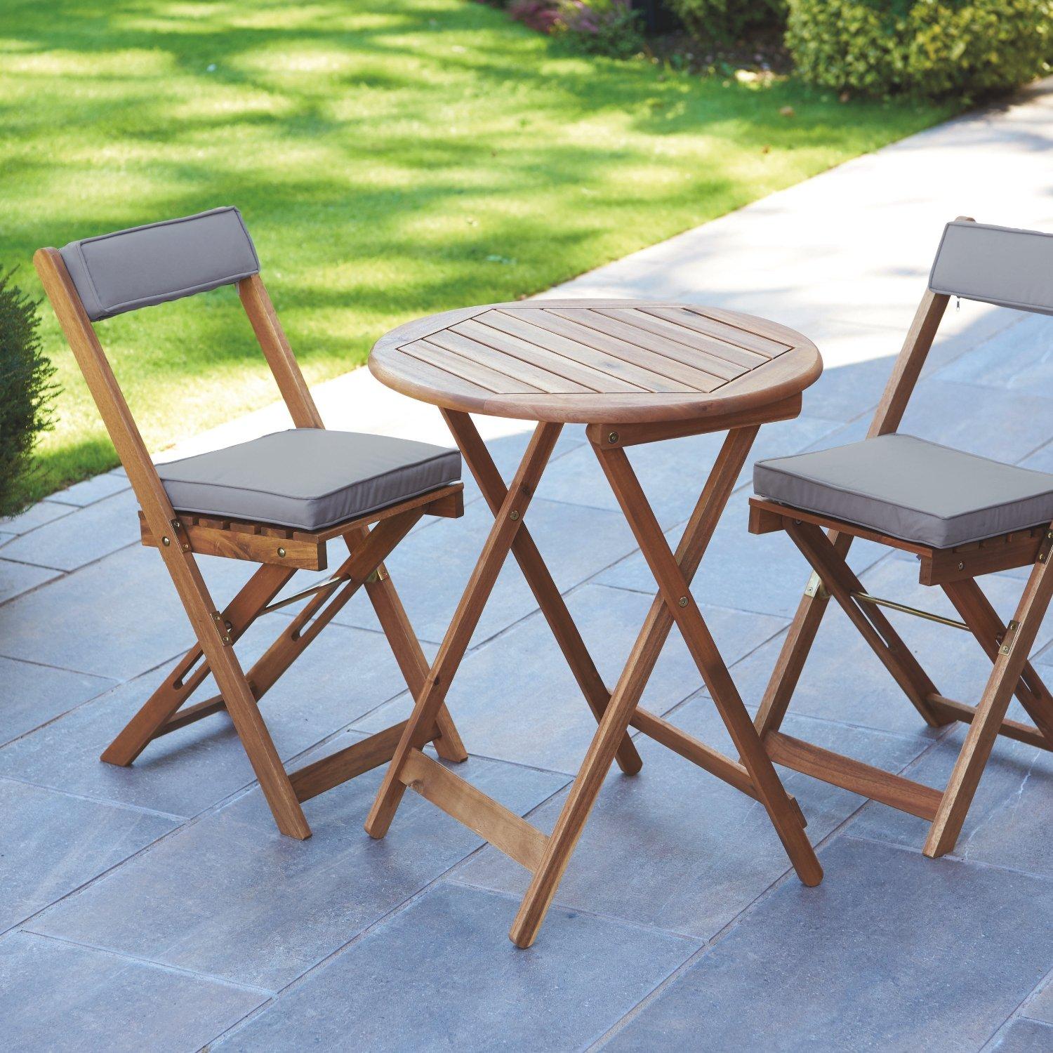 Natural - Greenhurst - Raffles Bistro Set - 1