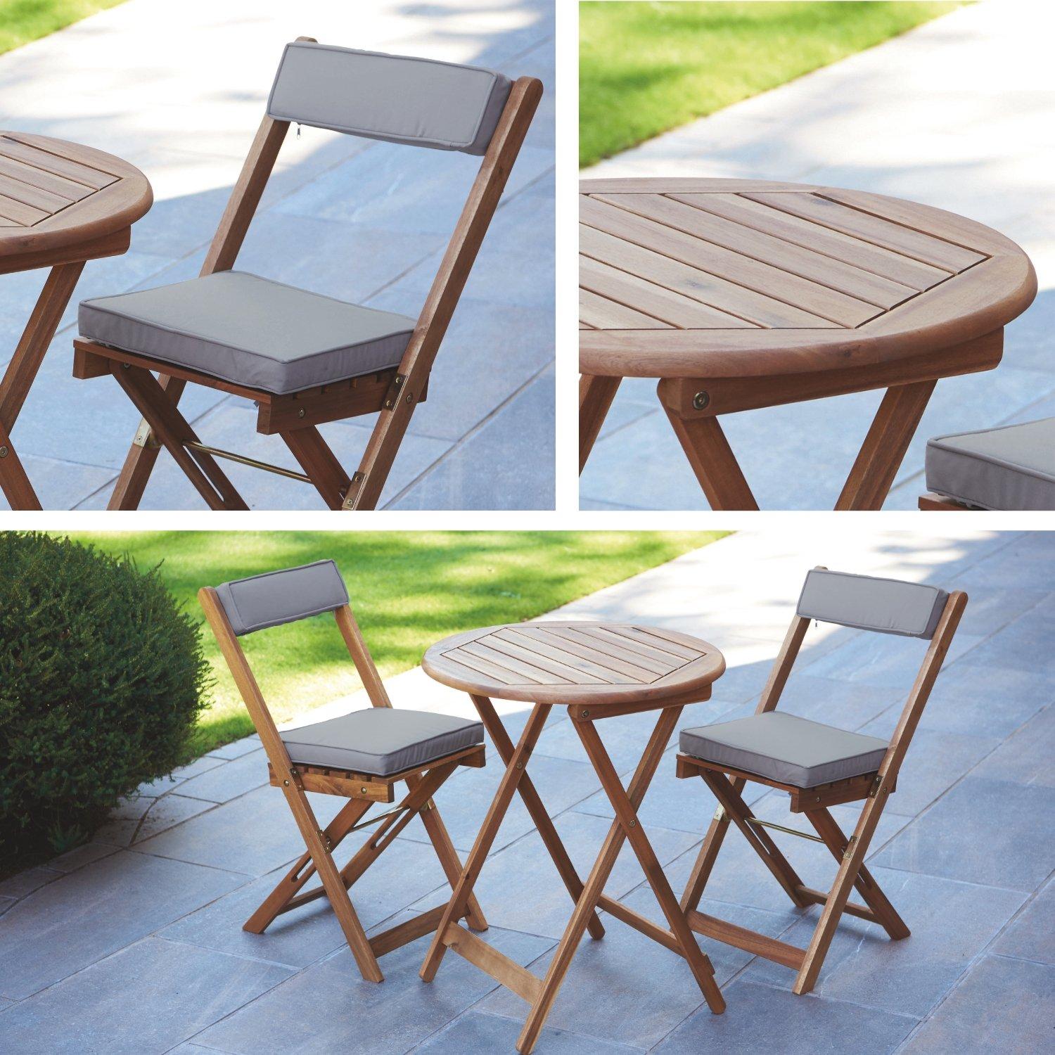 Natural - Greenhurst - Raffles Bistro Set - 2