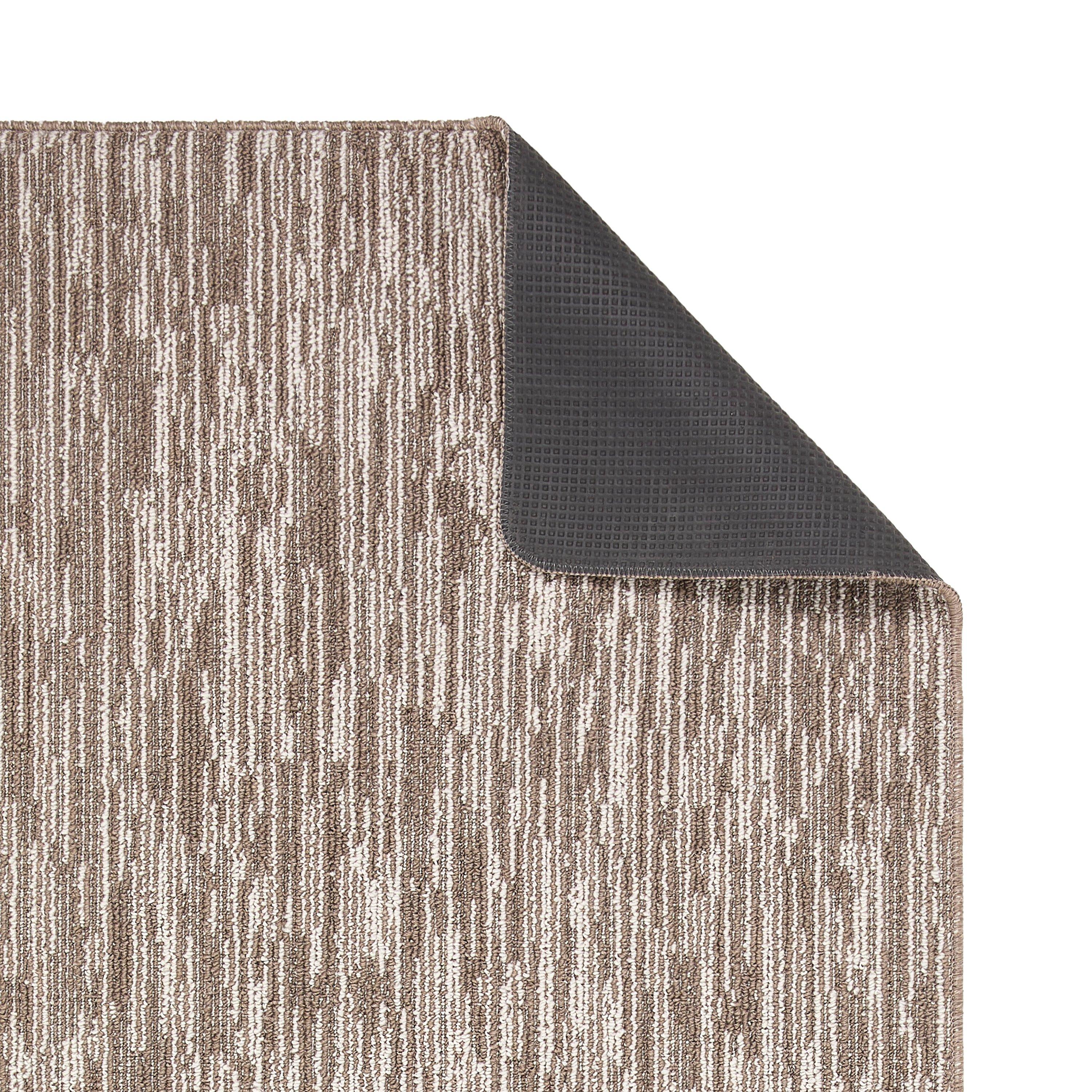 Silver - My Mat - My Stain Resistant Broken Stripe Silver - 3