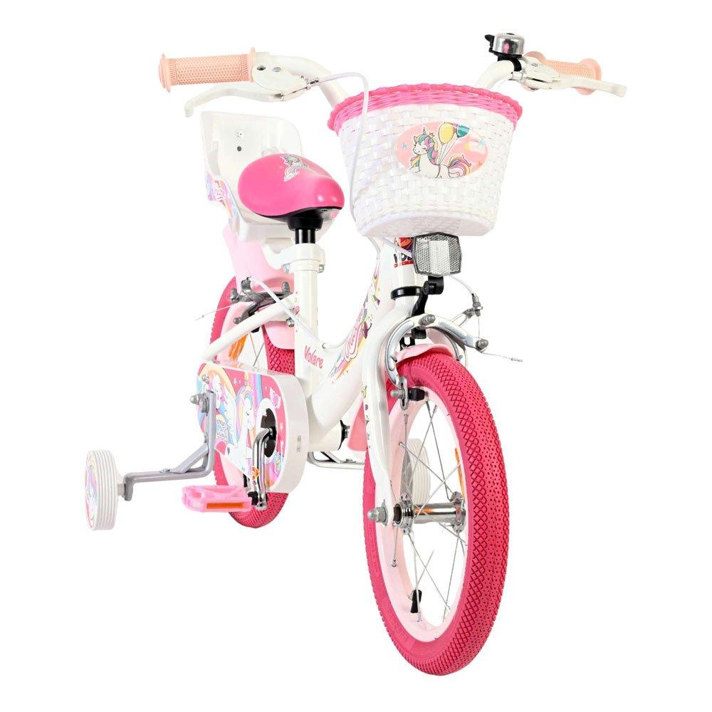 White - Volare - Unicorn White 14 Bike - 2