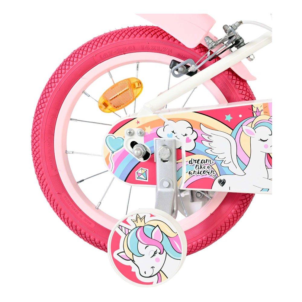 White - Volare - Unicorn White 14 Bike - 7