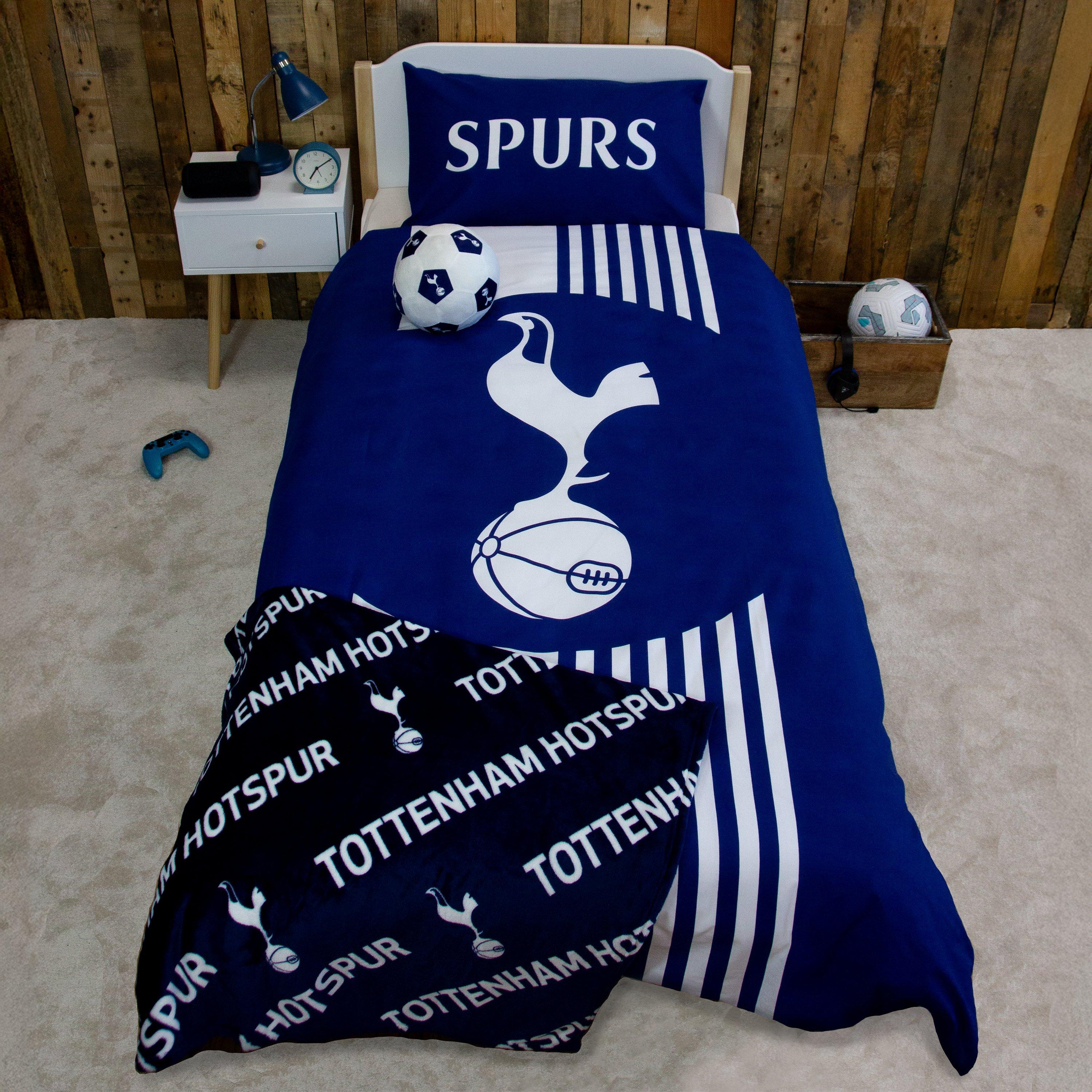 Multicolour - Tottenham FC - Tottenham Hotspur Line Single Panel Duvet - 1