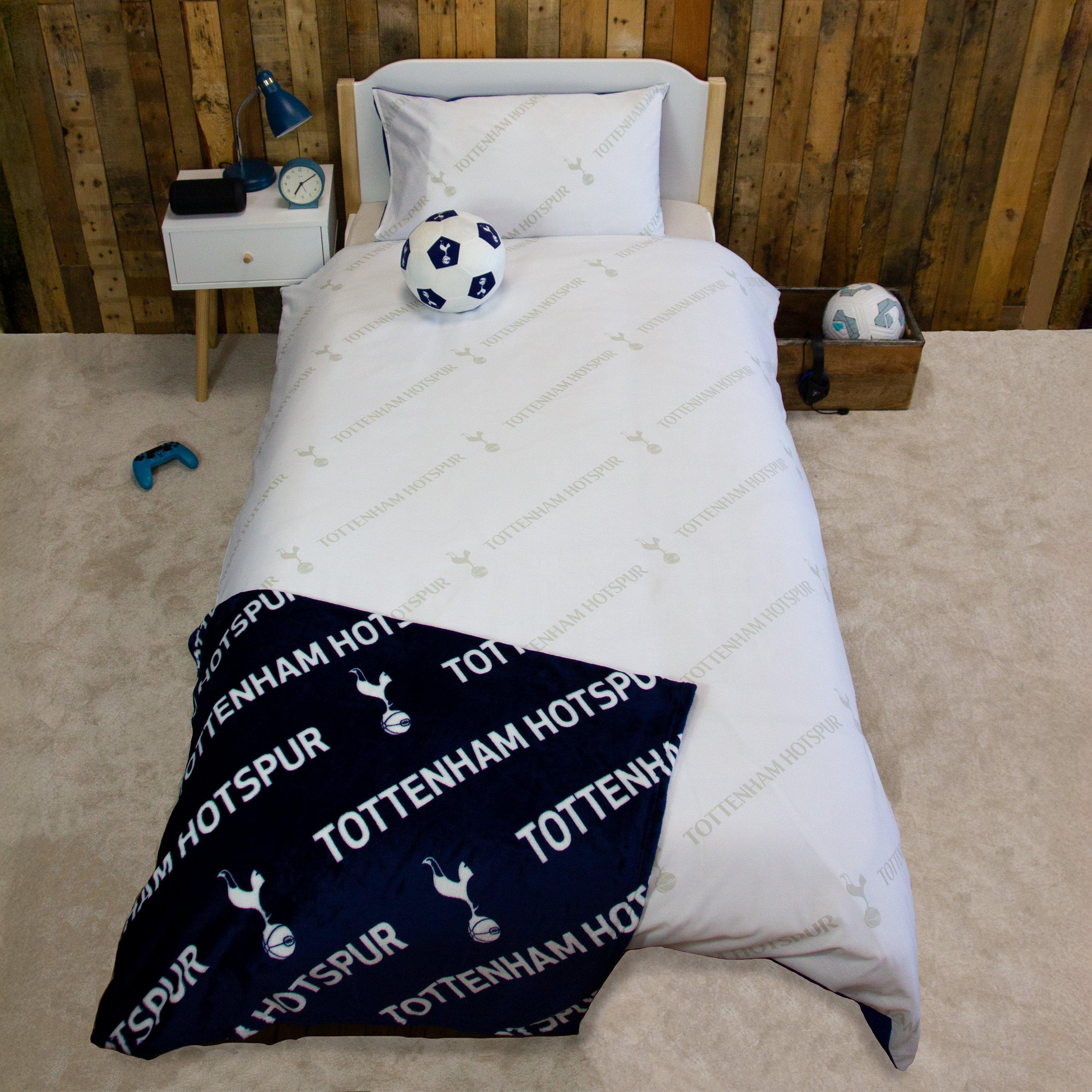 Multicolour - Tottenham FC - Tottenham Hotspur Line Single Panel Duvet - 2