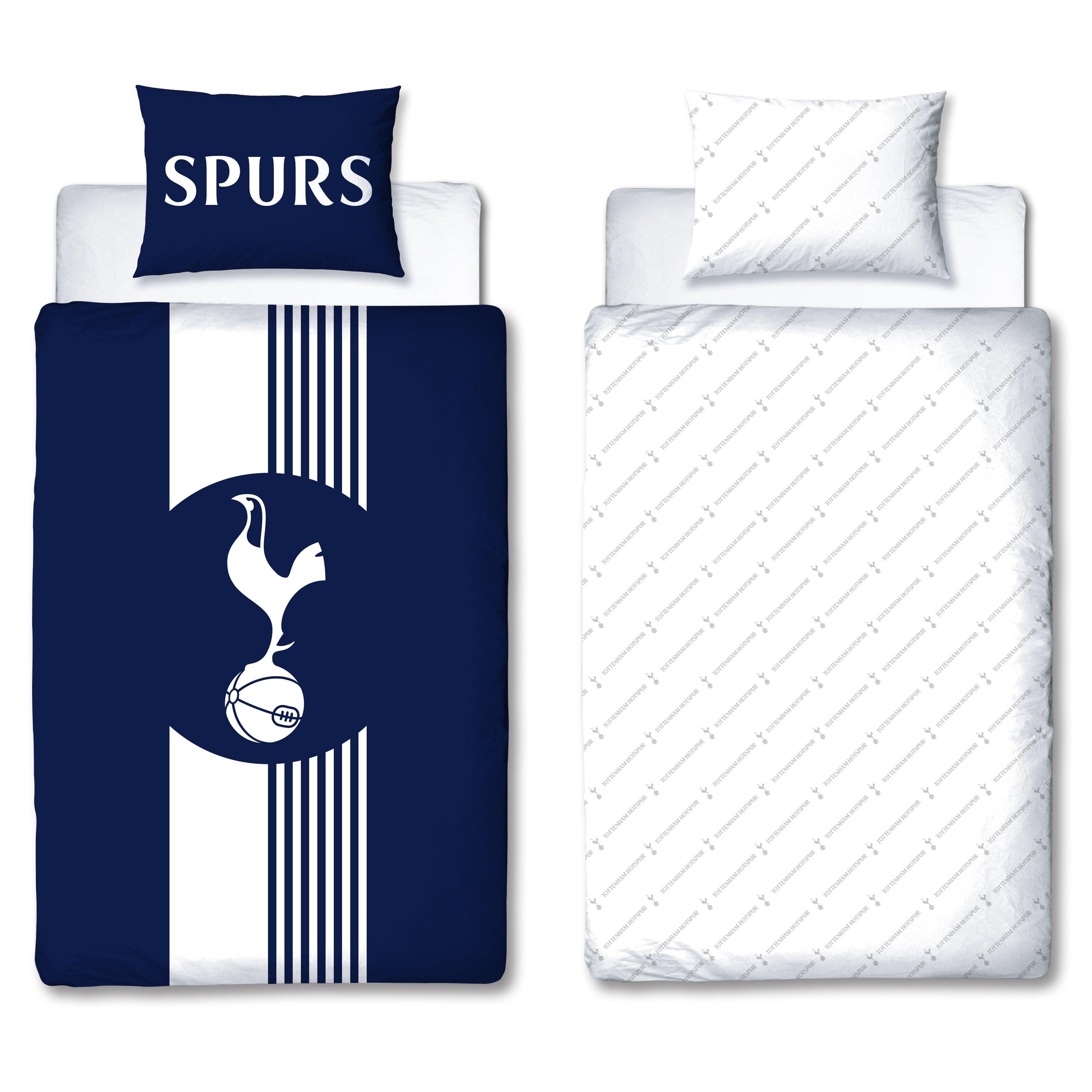 Multicolour - Tottenham FC - Tottenham Hotspur Line Single Panel Duvet - 5