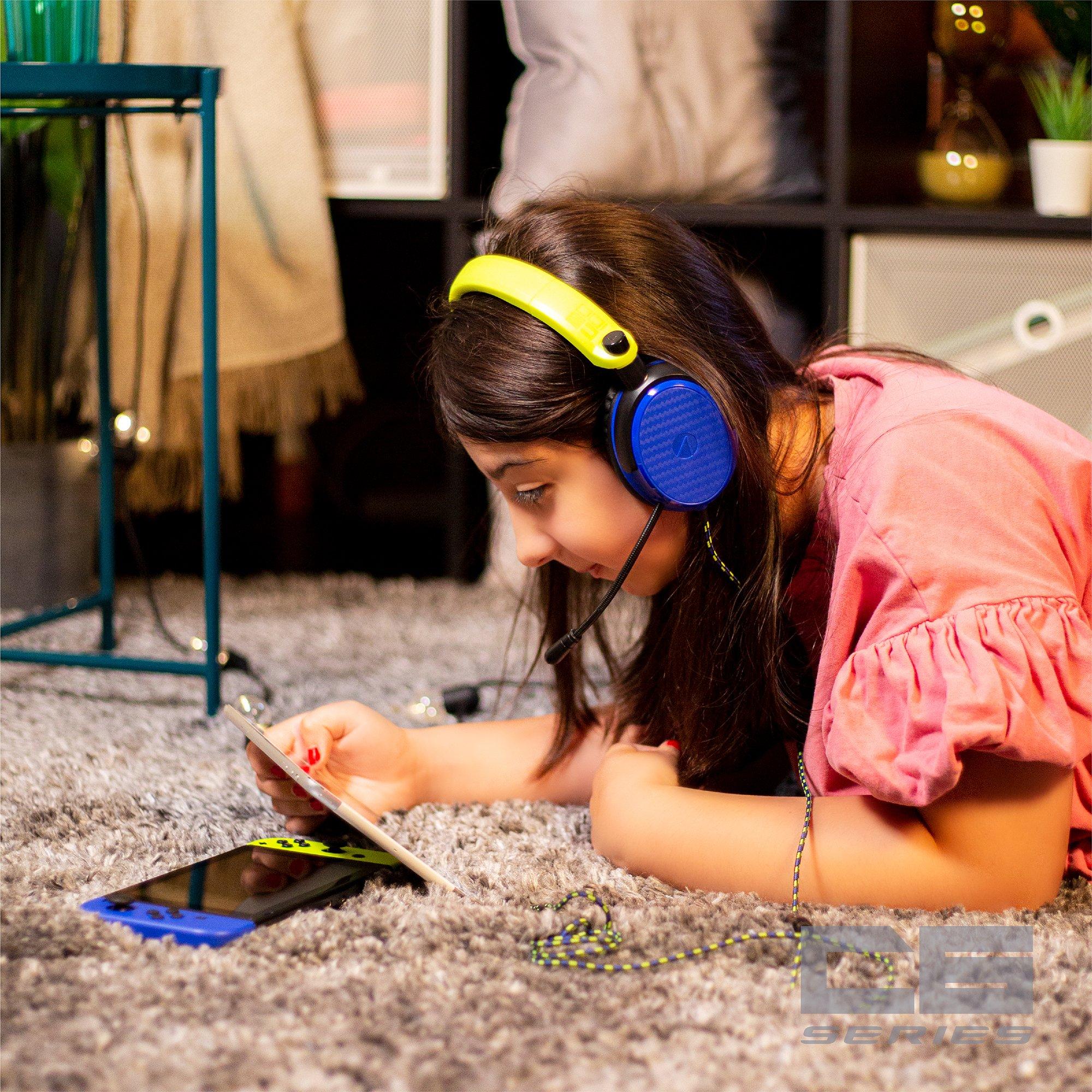 Yellow/Blue - Stealth - C6-100 Gaming Headset - Yellow/Blue - 9