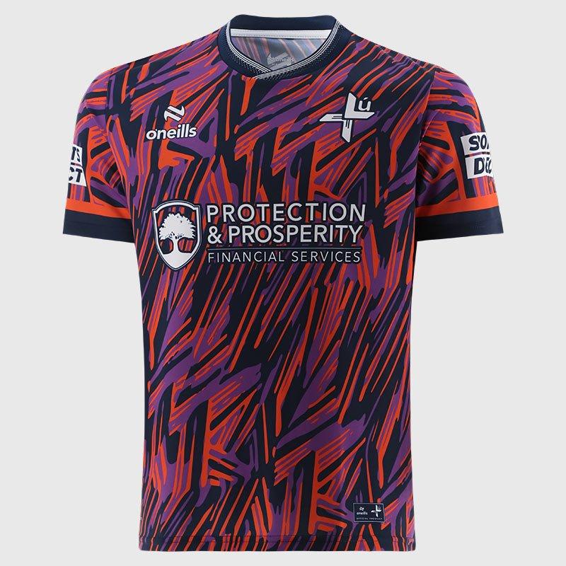 Navy/Org/Purple - ONeills - ONeills Louth Training Jersey Senior - 1