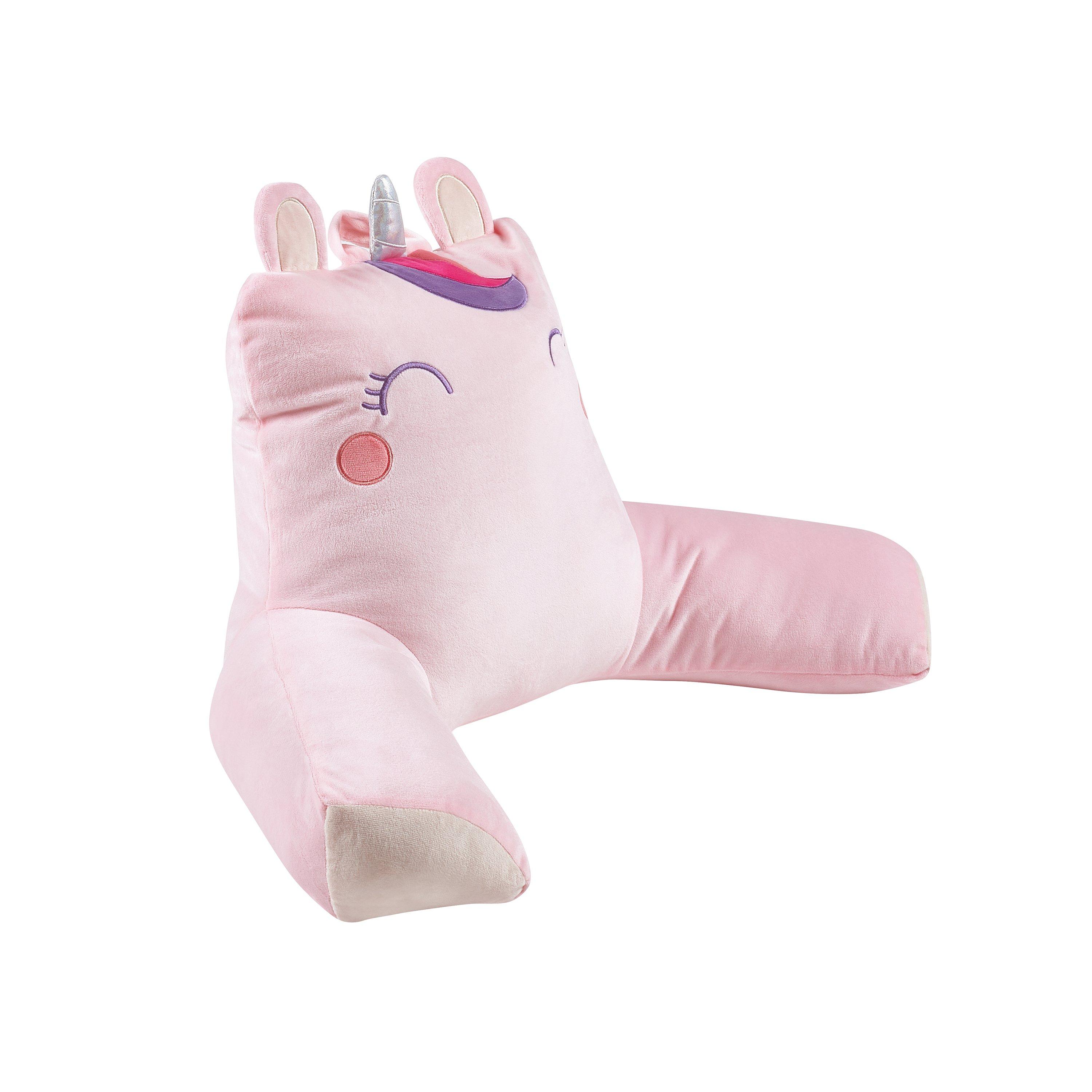 Pink - Catherine Lansfield - Sparkle Unicorn Cuddle Cushion Back Rest - 5