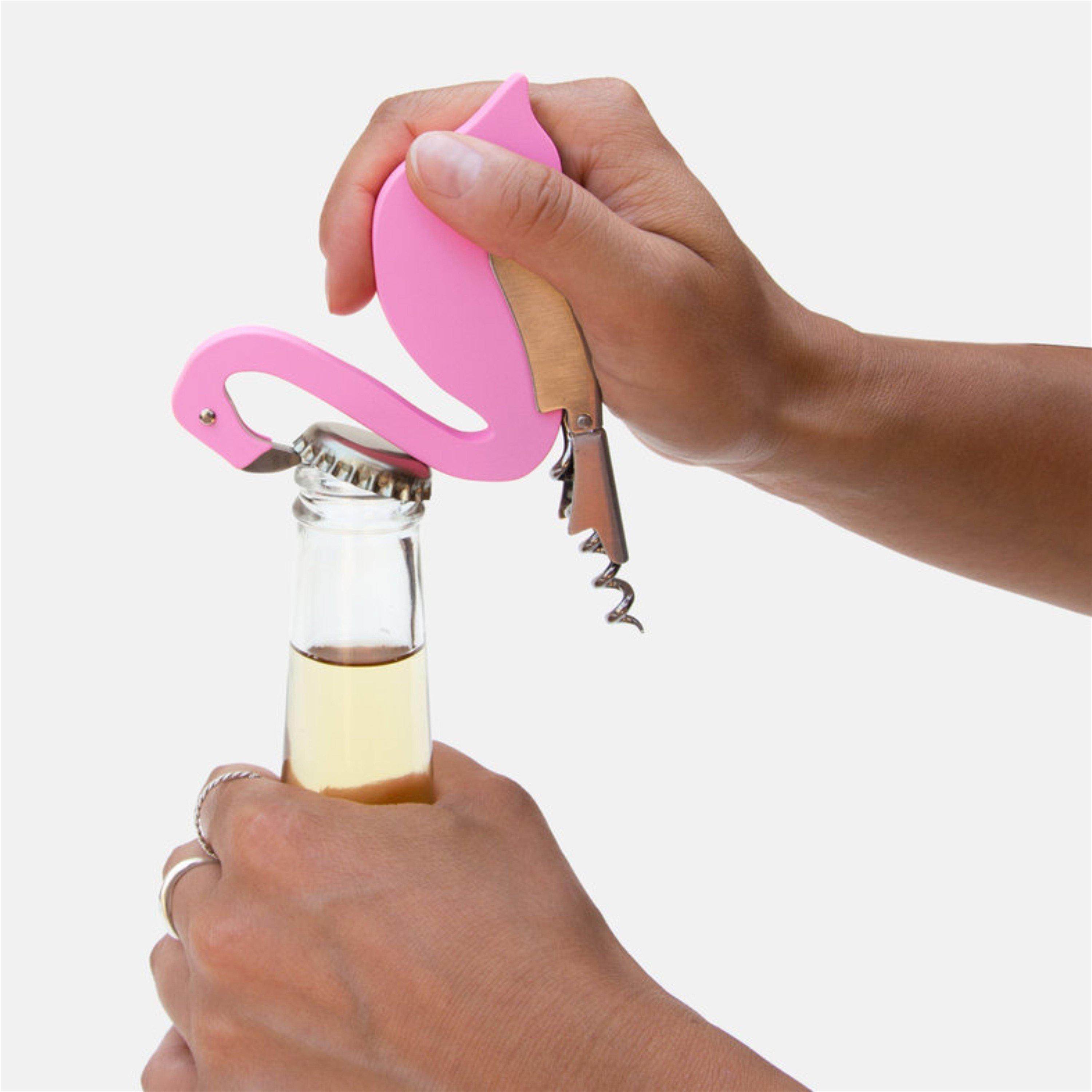Pink - SUCK UK - Flamingo Corkscrew - 3