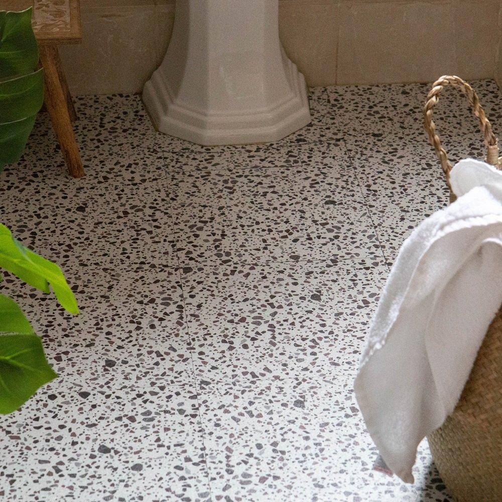 Natural - D C Fix - Self Adhesive Vinyl Floor Tiles Terrazzo - 3