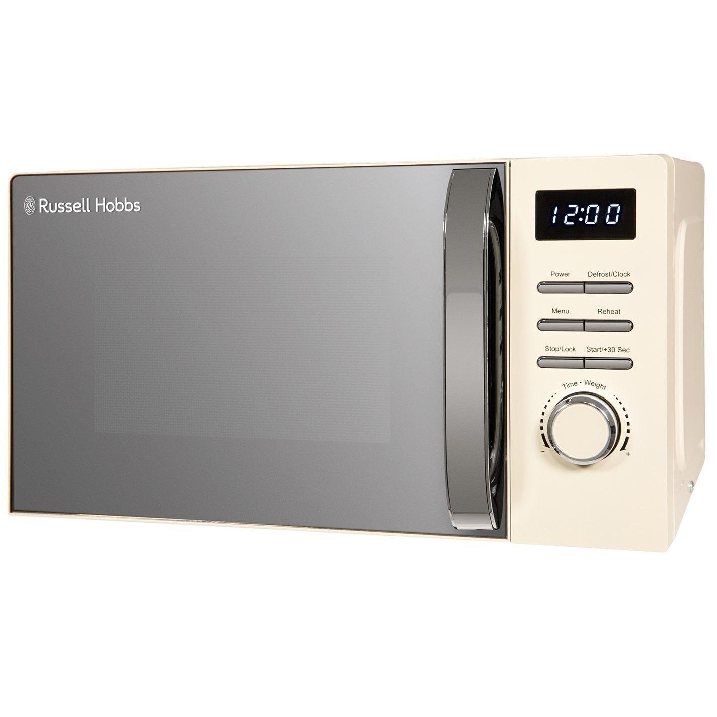 Cream - Russell Hobbs - Russell Hobbs RHMD818C 20L Digital Microwave - 8
