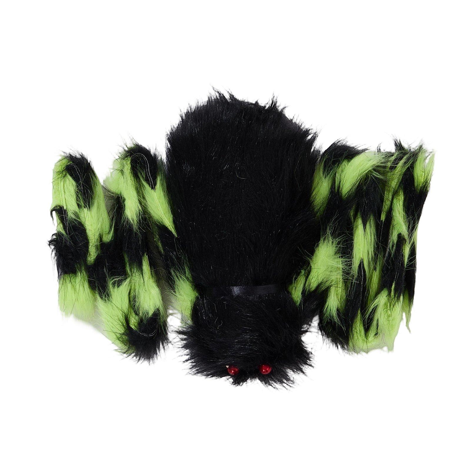 Black/Light Gre - LIFE IDEAS - Halloween Giant Spider & Web Decorations - 6