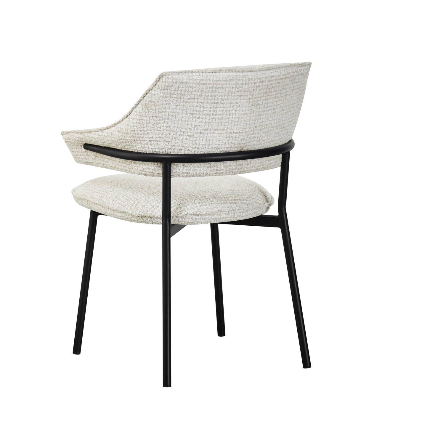 Natural - Shankar - Pair of Geneva Textured Dining Chairs - 5