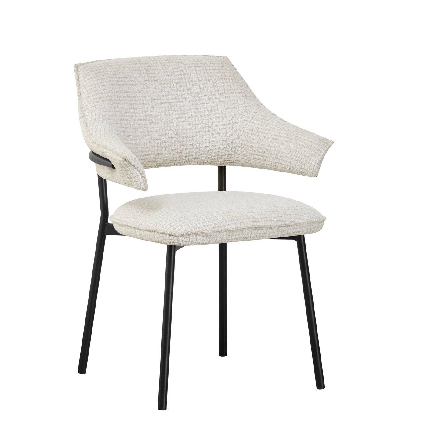 Natural - Shankar - Pair of Geneva Textured Dining Chairs - 7