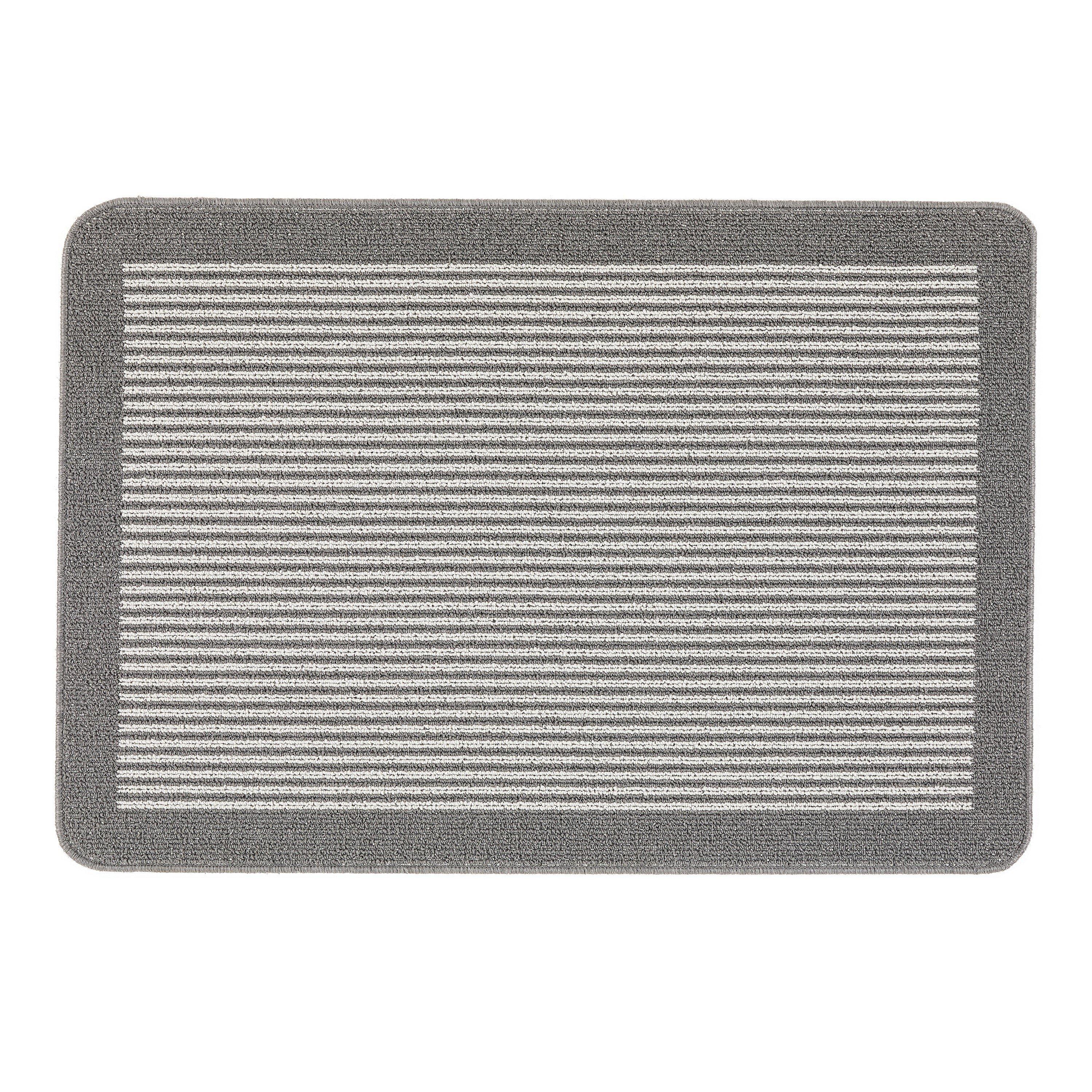 Silver - My Mat - My Stain Resistant Stripe Silver - 2