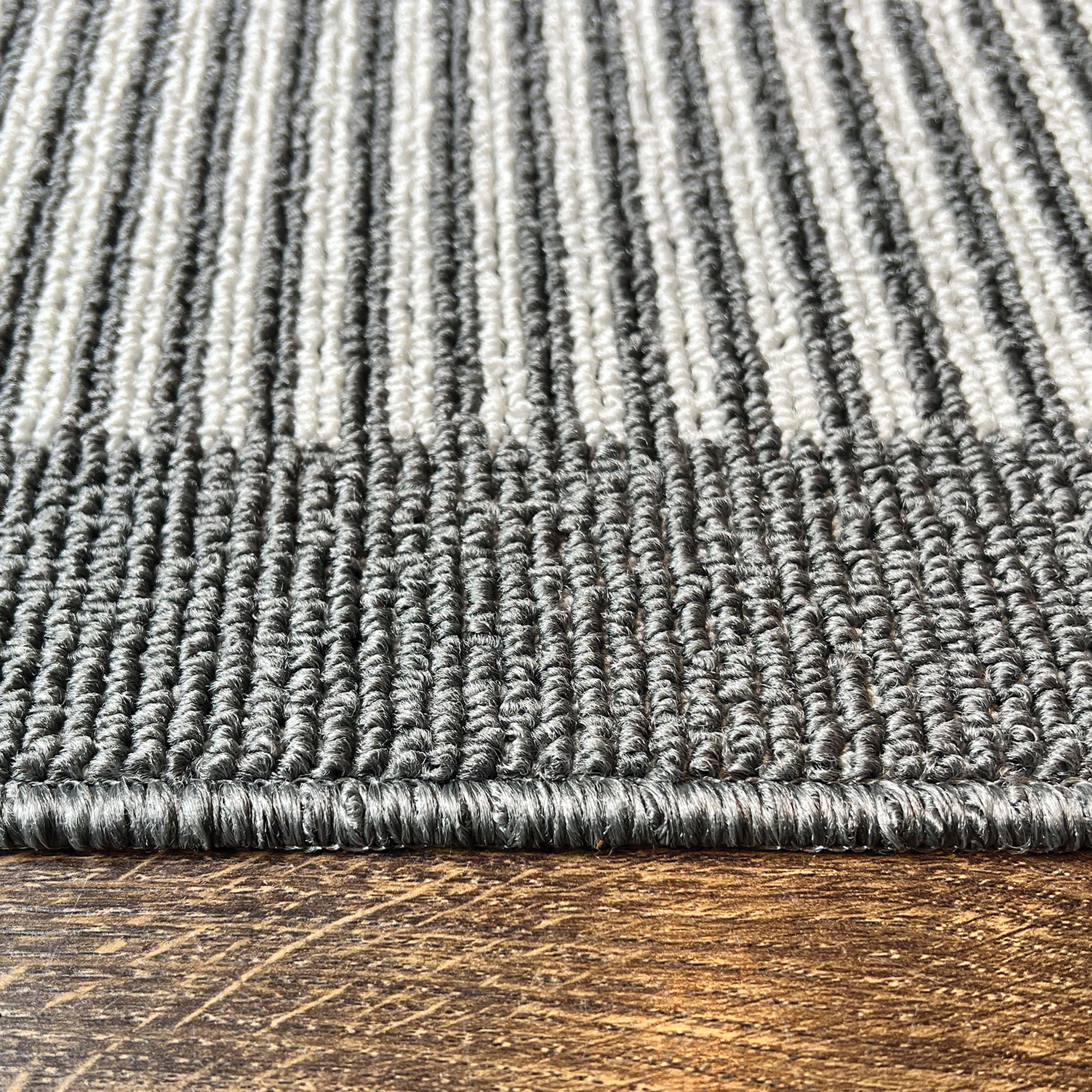 Silver - My Mat - My Stain Resistant Stripe Silver - 3