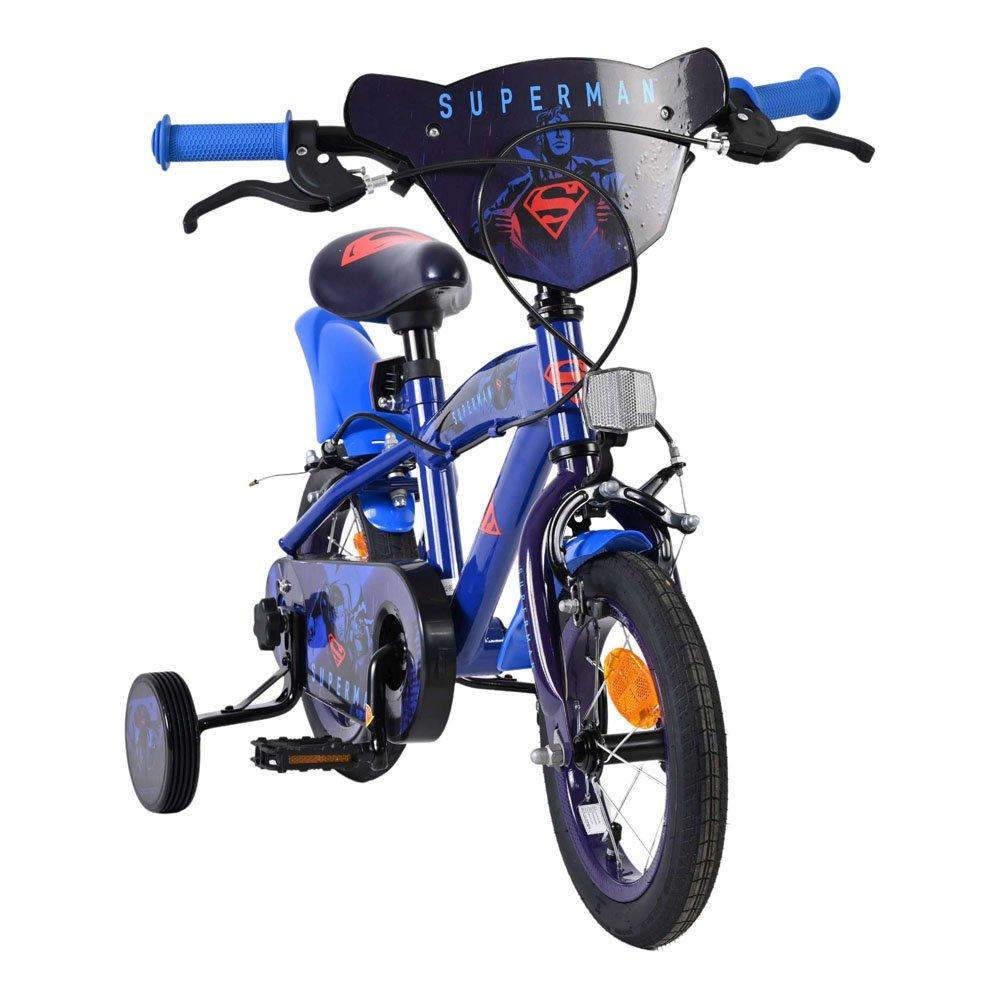 Blue - Superman - 12 Boys Childrens Bike - 2