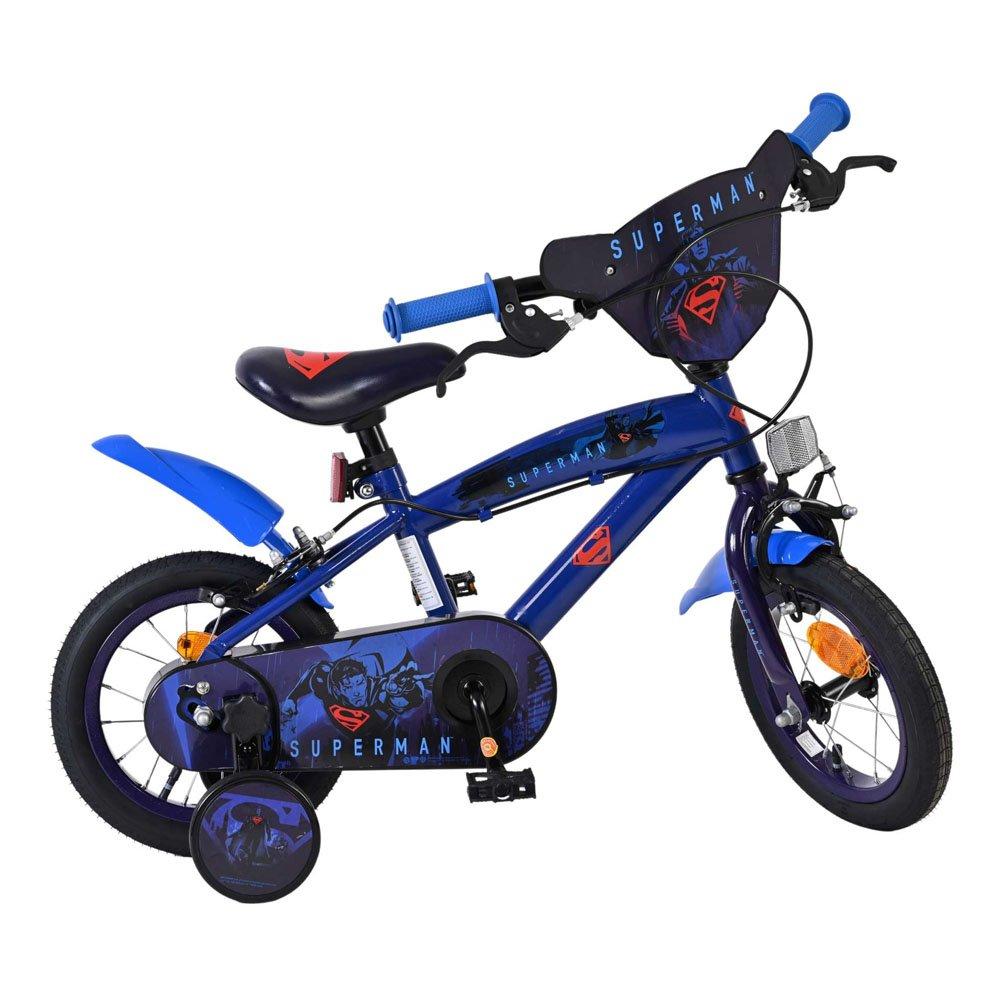 Blue - Superman - 12 Boys Childrens Bike - 4