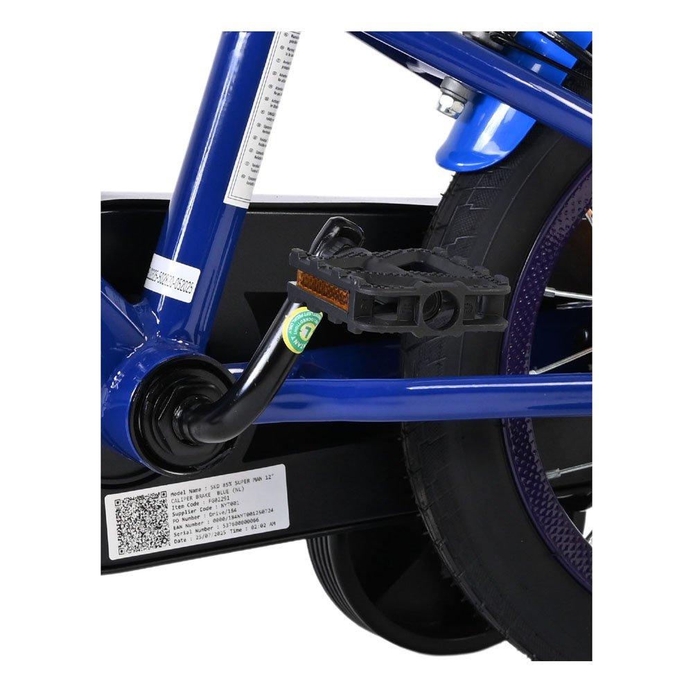 Blue - Superman - 12 Boys Childrens Bike - 9