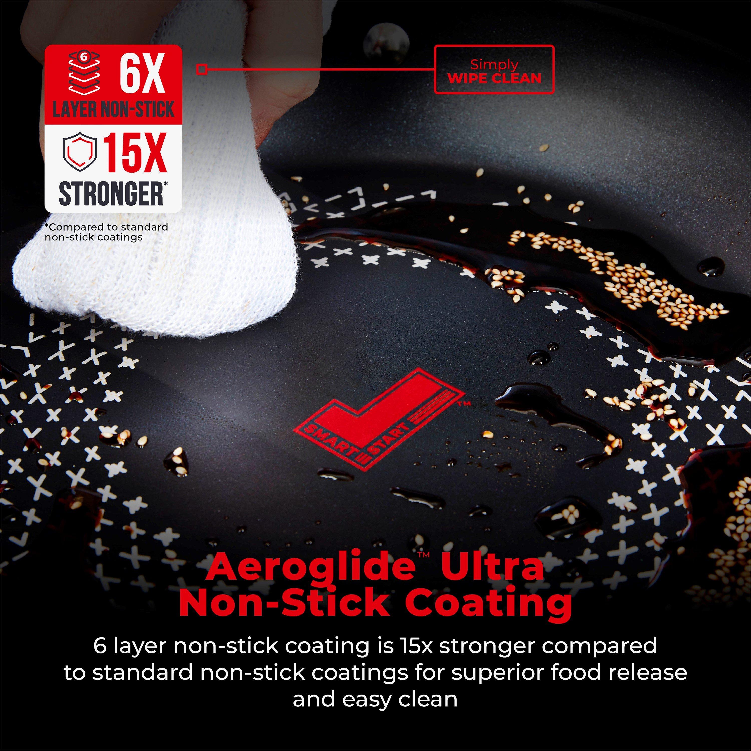 Black - Tower - Smart Start Ultra Forged 5pc Cookware Set - 5