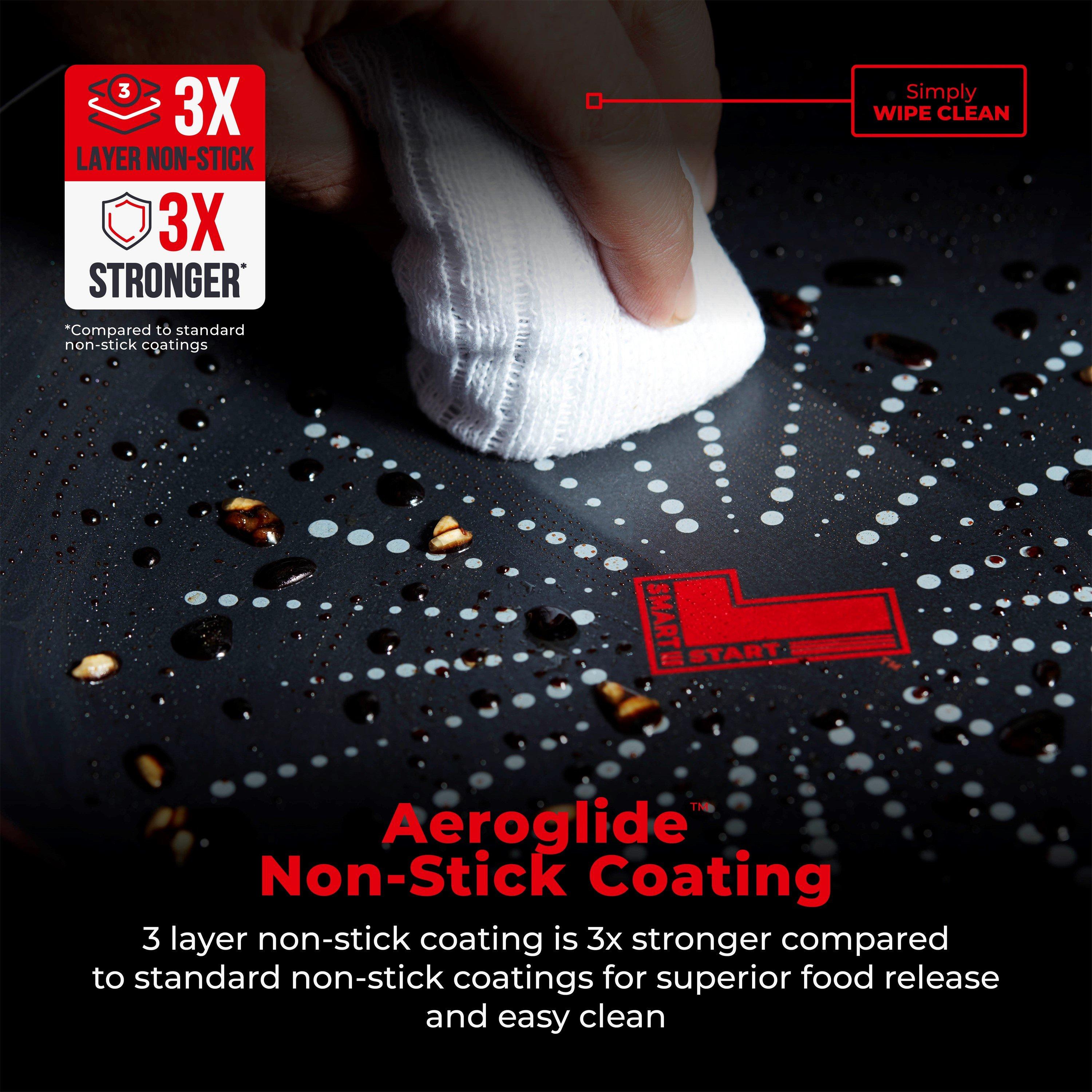 Black - Tower - Smart Start Classic 28cm Wok - 4