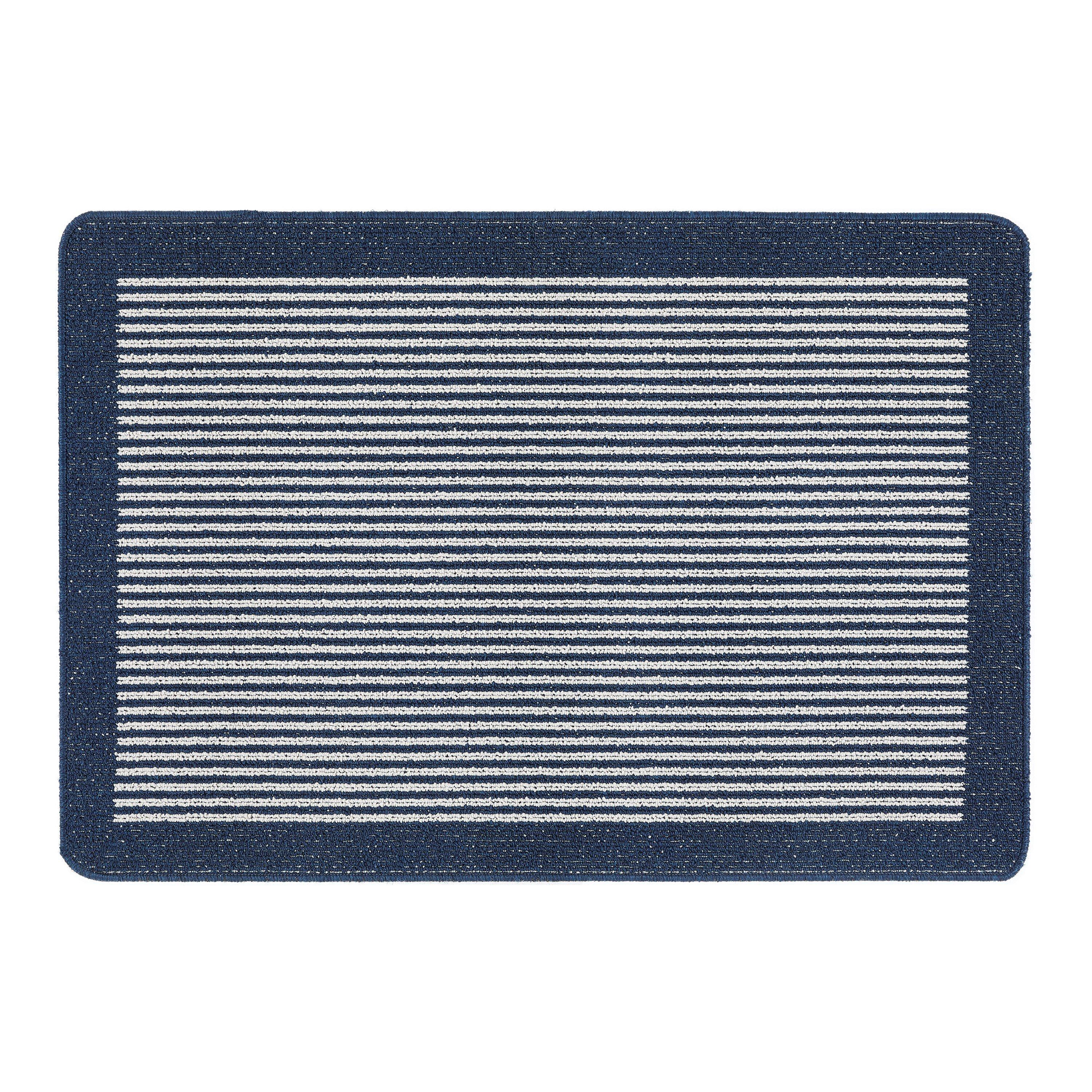 Navy - My Mat - My Stain Resistant Stripe Navy - 2