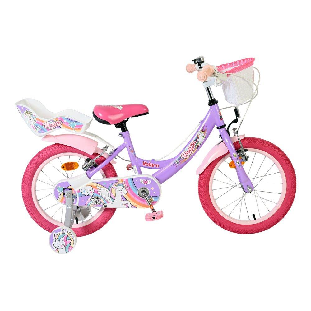 Purple - Volare - Unicorn Purple 16 Bike - 4