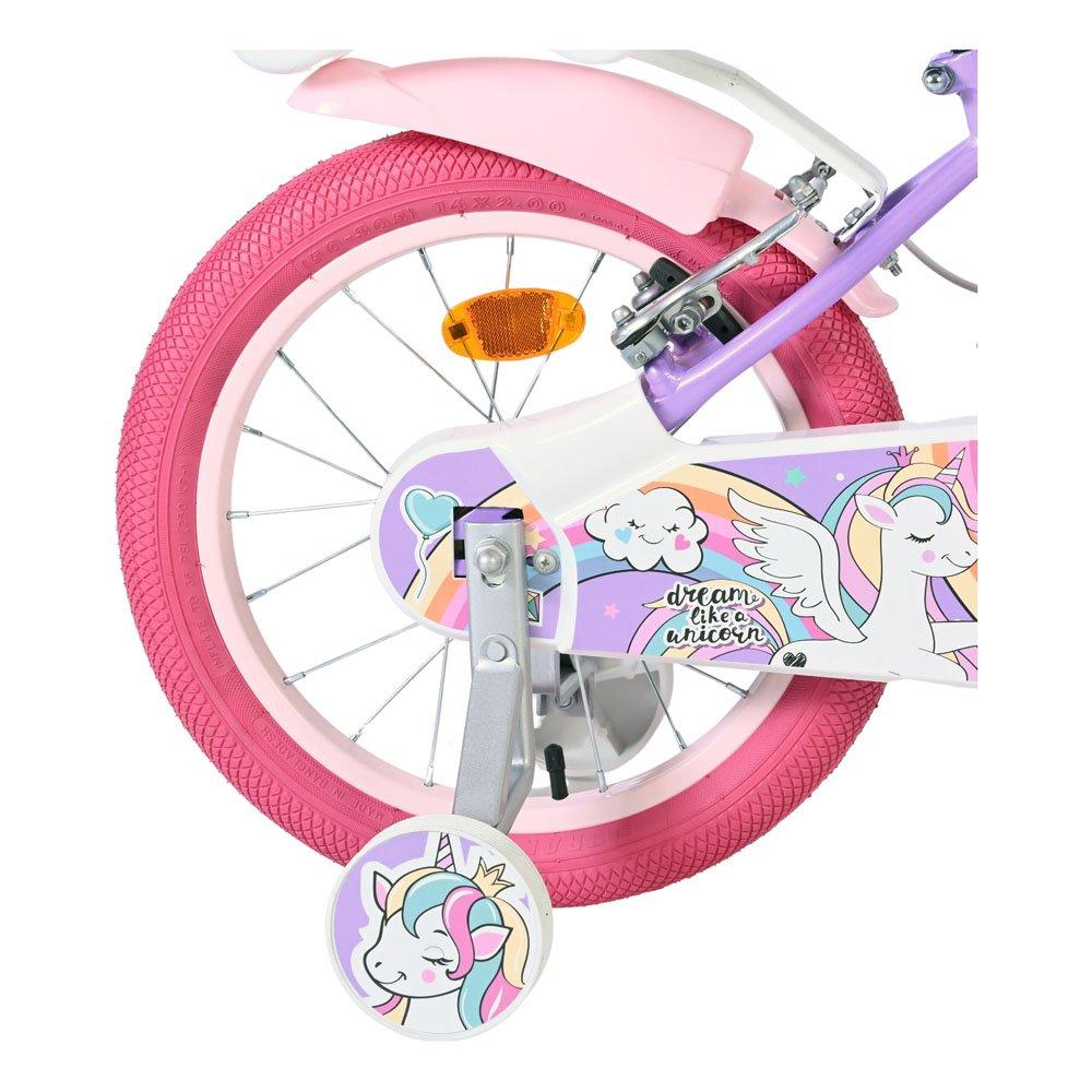 Purple - Volare - Unicorn Purple 16 Bike - 5