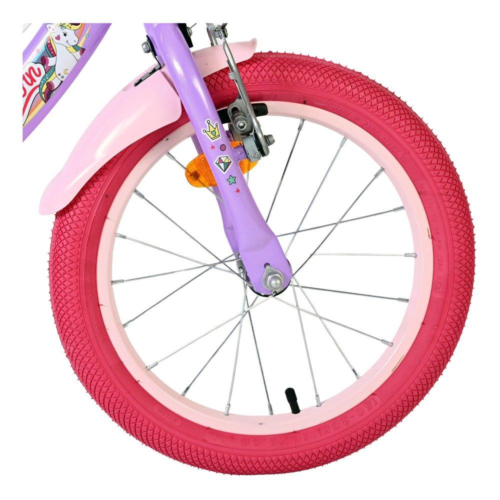 Purple - Volare - Unicorn Purple 16 Bike - 6