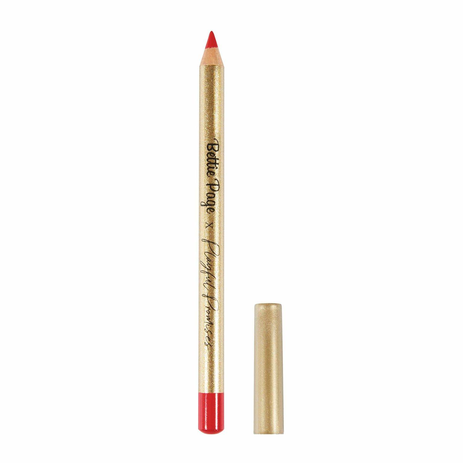Bright Red - Playful Promises - Bettie Page High Definition Lip Pencil - 1