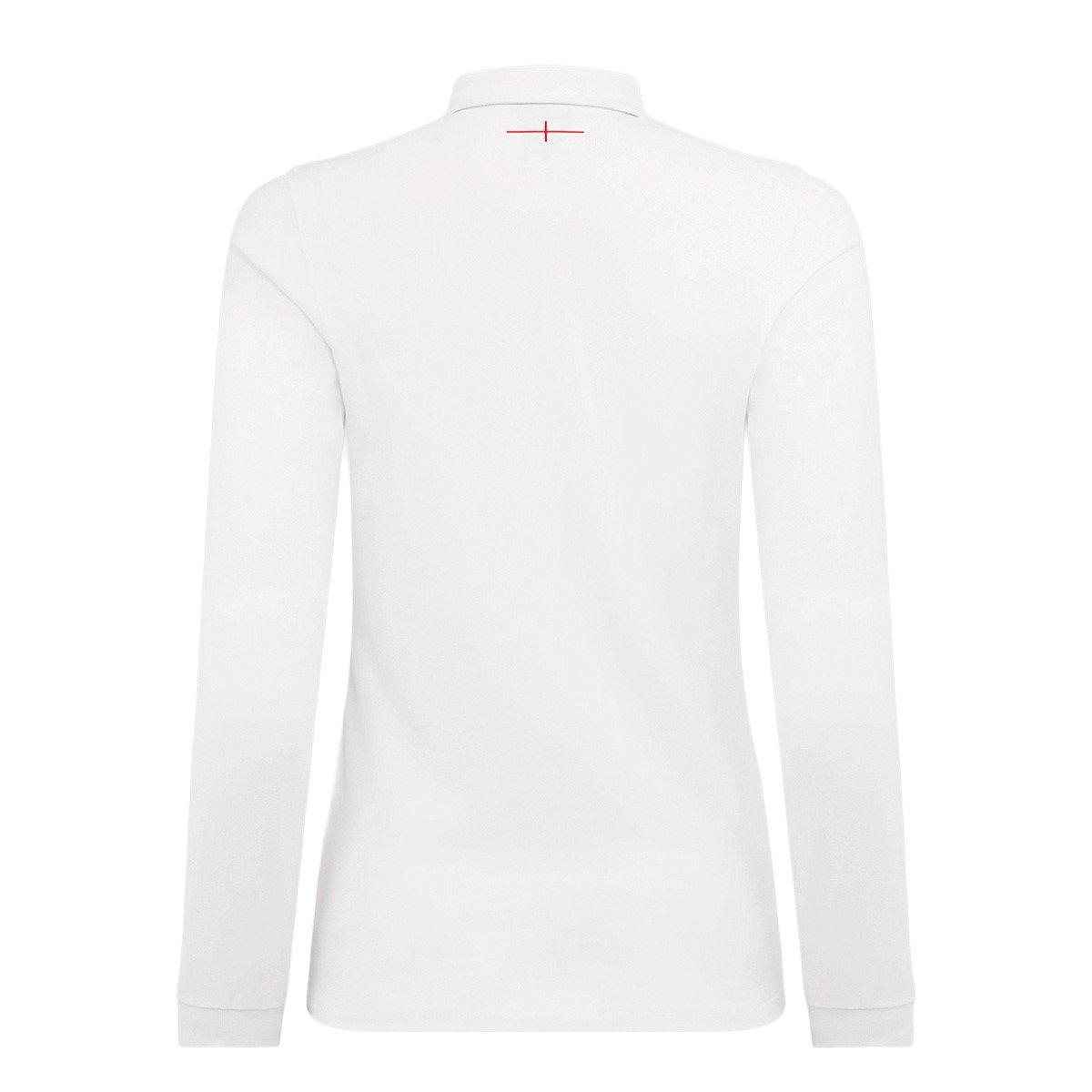 White/Red - Castore - England Rugby Home Classic Long Sleeve Shirt 2025 Adults - 2