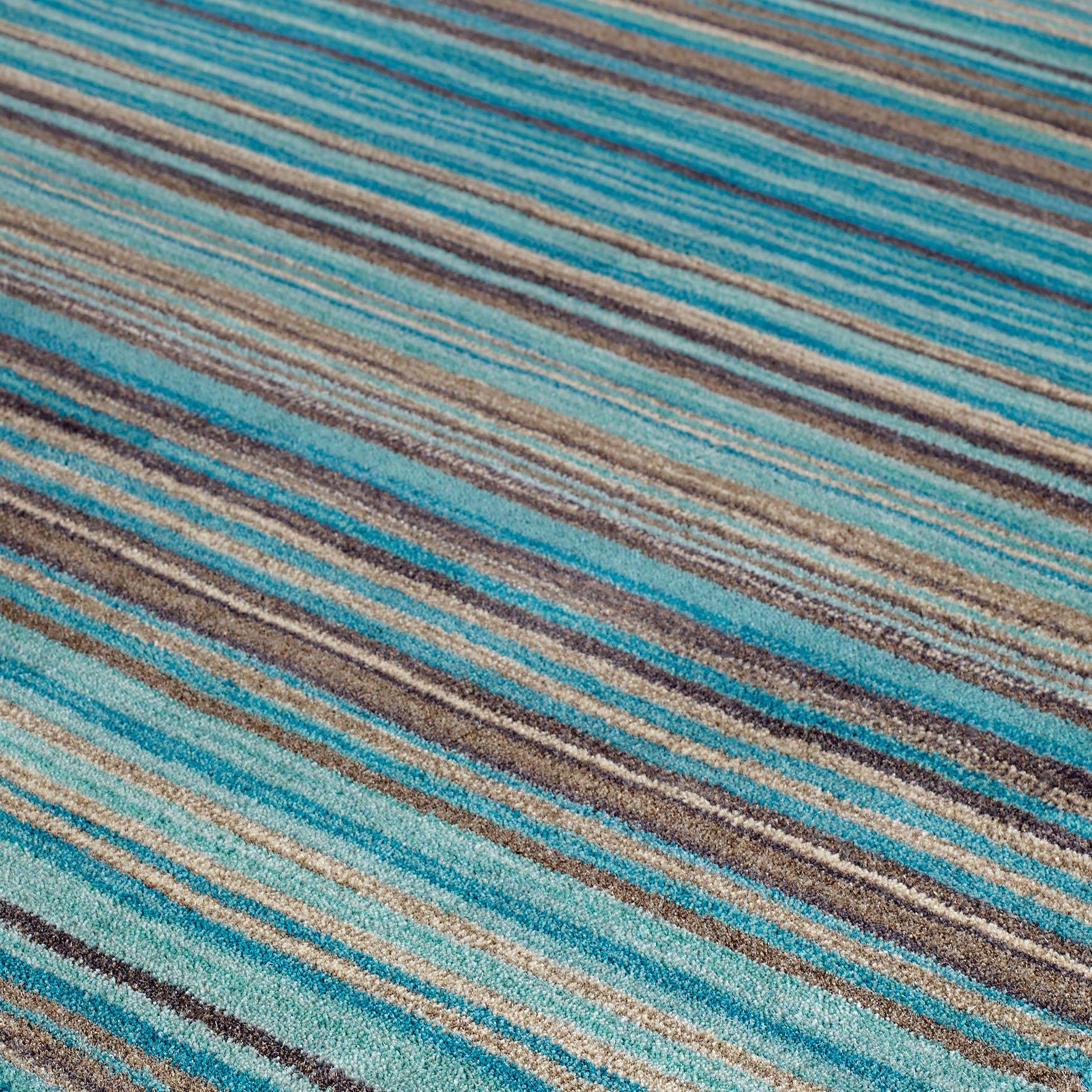 Teal - Homemaker - Mumbai Stripe Runner Teal - 3