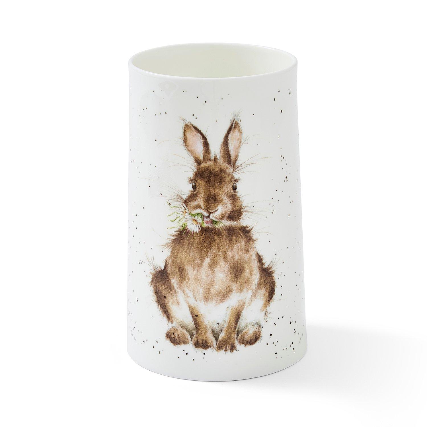 Royal Worcester Wrendale  Wrendale Designs Vase - White