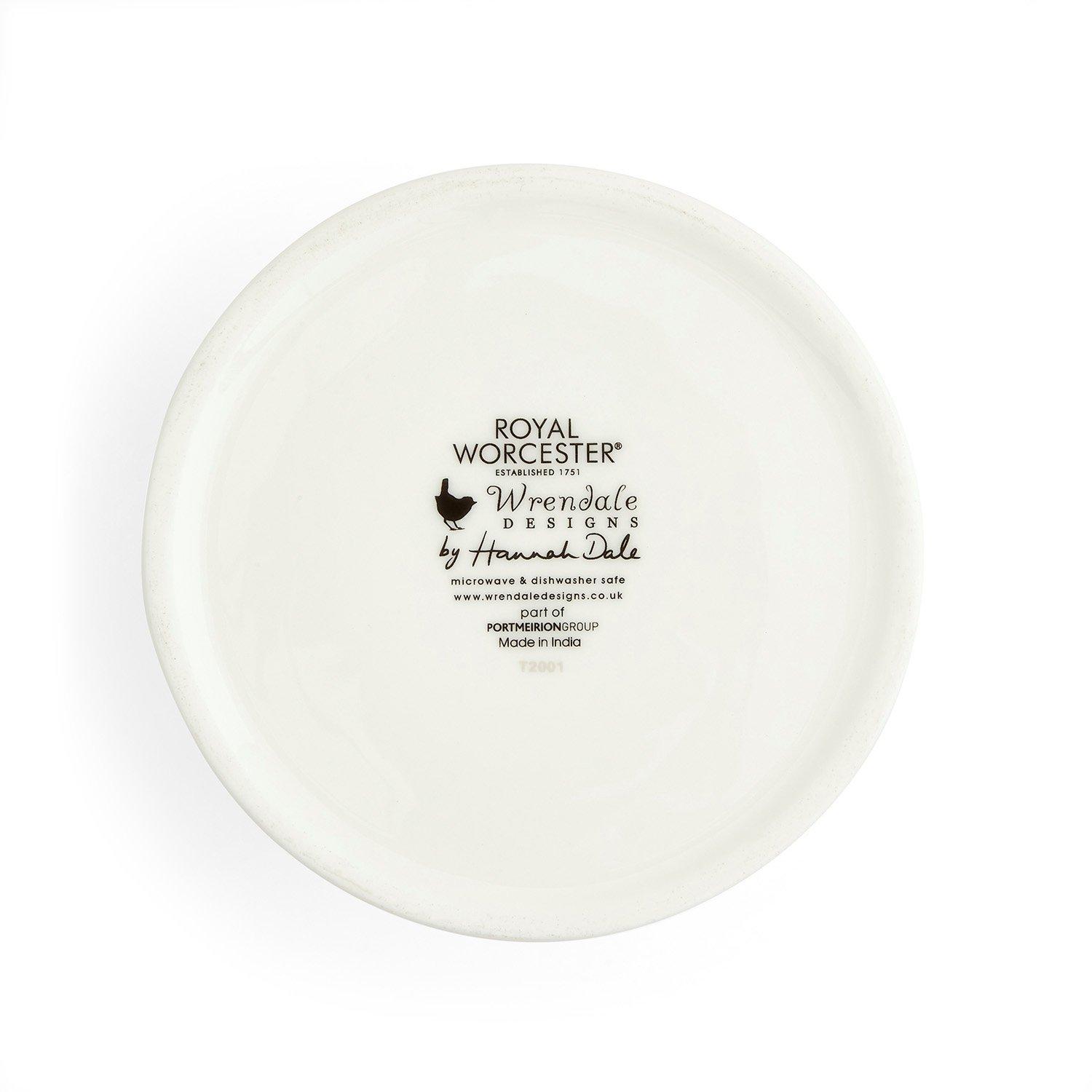 White - Royal Worcester Wrendale - Wrendale Designs Vase - 4